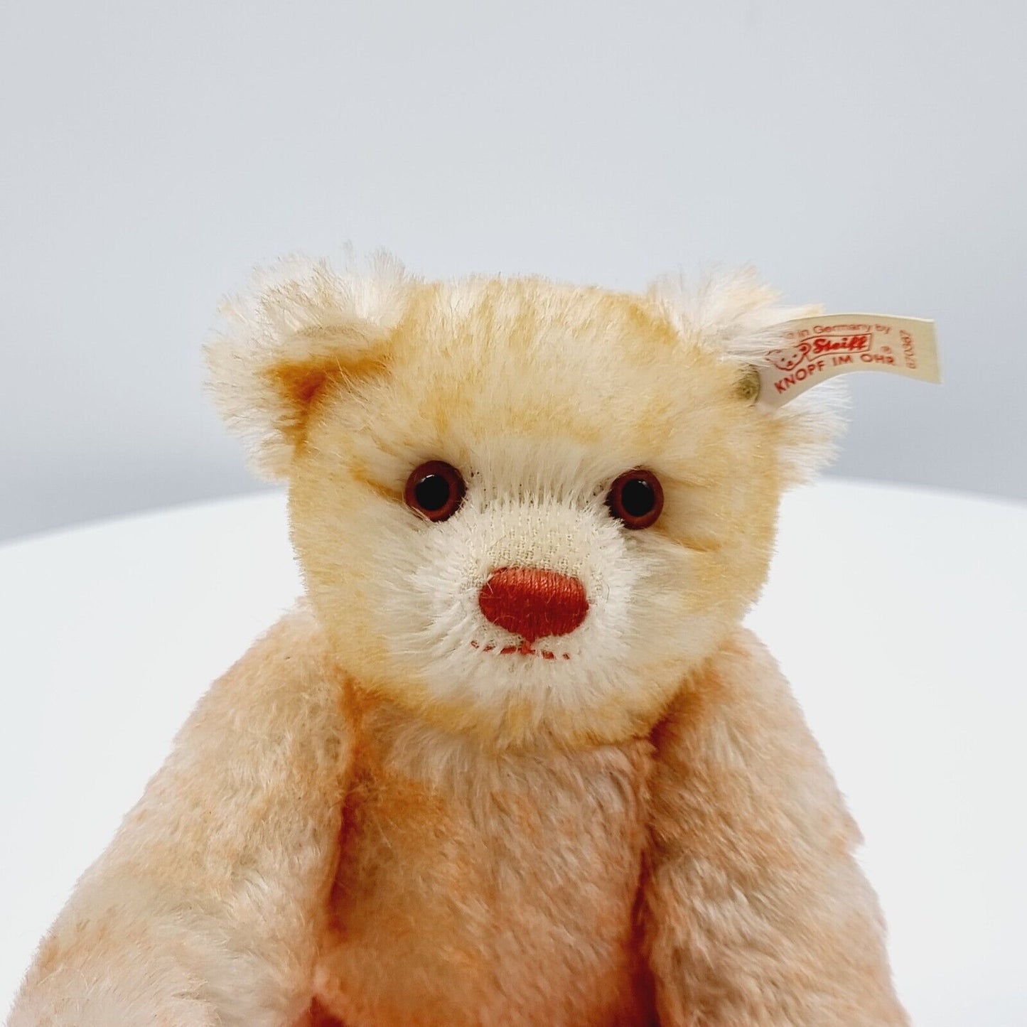 Steiff Teddybären Set Hello 2000 Good-Bye 1999 670367 22cm Mohair