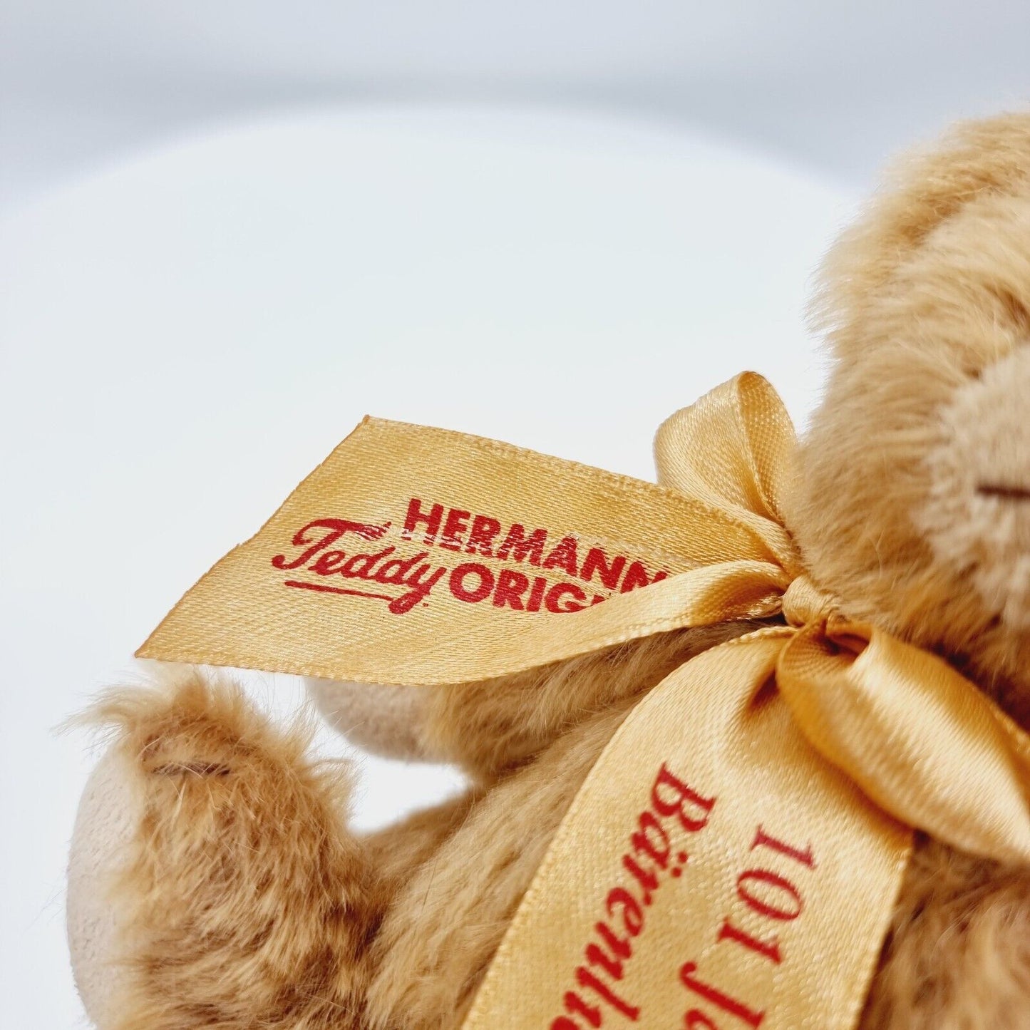 Hermann Teddy Original 101 Jahre Bärenliebe 13 cm Jahresteddybär 2013