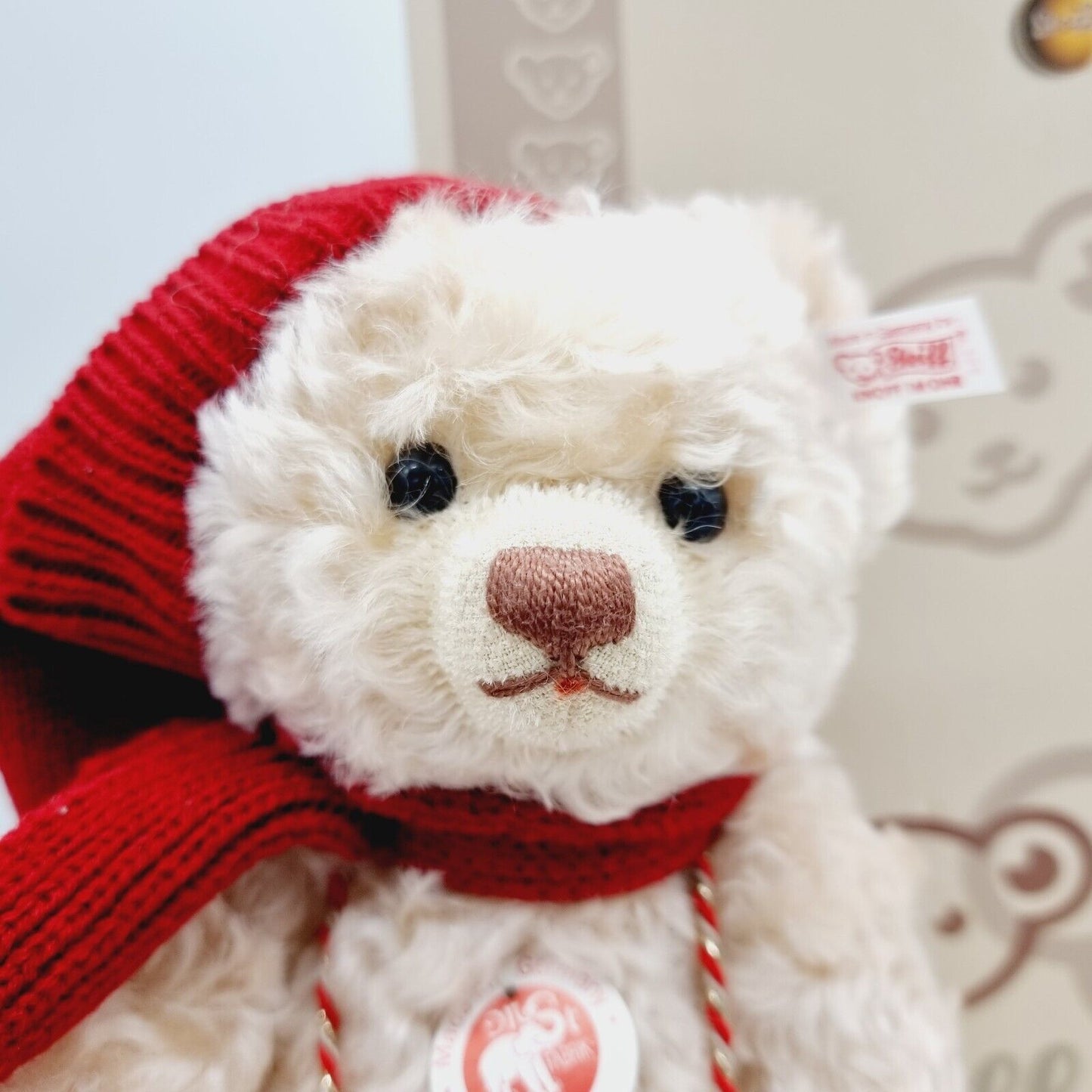 Steiff 037368 Teddybär Trommler limitiert 2007 aus 2007 30cm aus Mohair