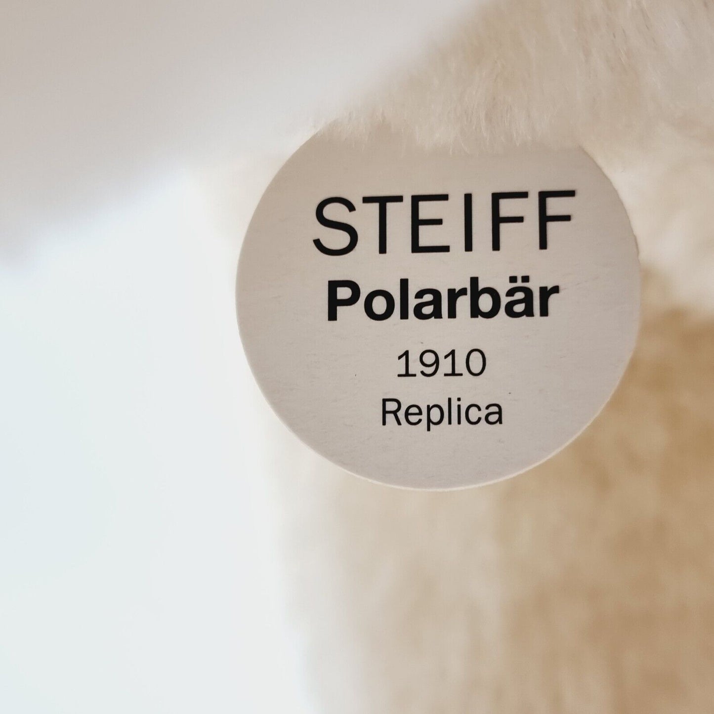 Steiff 400544 Polarbär auf Rädern limitiert 1000 aus 2006 Mohair 43 cm