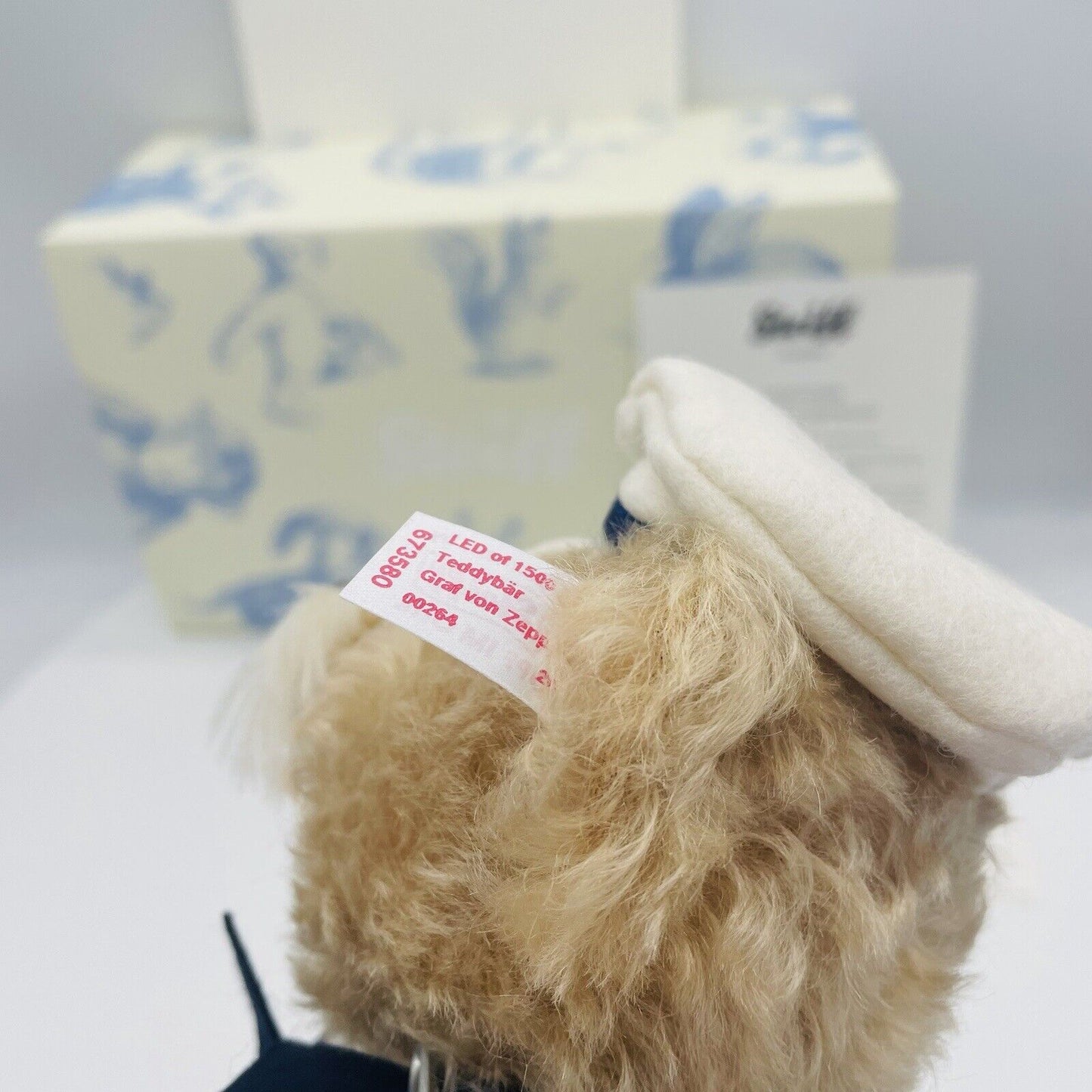 Steiff Graf von Zeppelin 673580 limitiert 1500 Stück 30cm Mohair