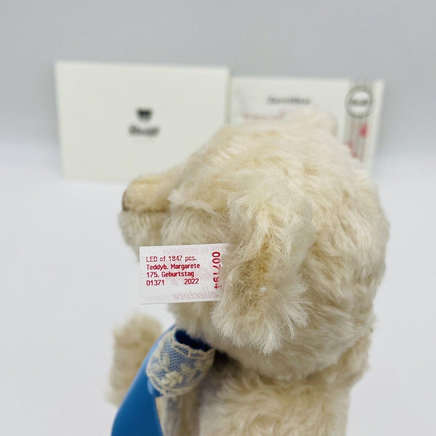 Steiff Margarete Teddybär 175. Geburtstag 007194 limitiert1847 aus 2022 30cm