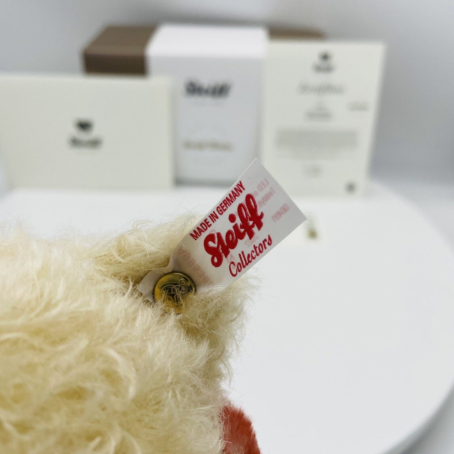 Steiff Teddybär Mila mit Winterjacke 007224 limitiert 1902 aus 2022 28cm