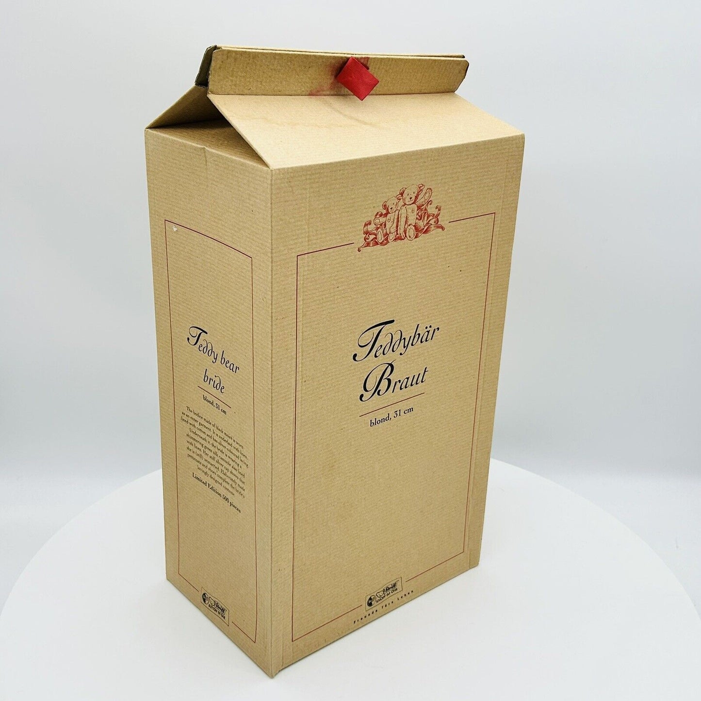 Steiff 038013 Teddybär Braut Hochzeitsgesellschaft limitiert 500 31 cm Mohair