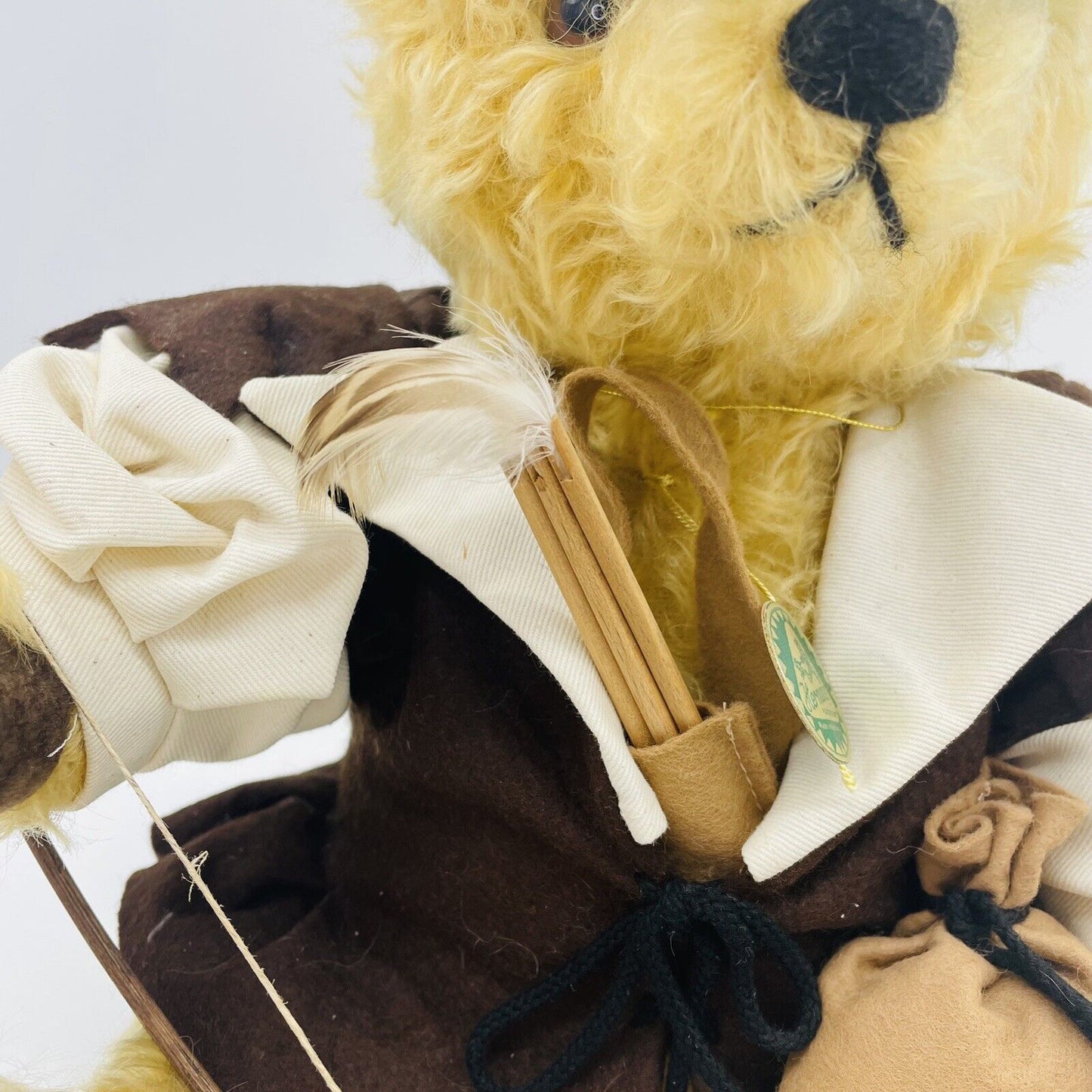 Hermann Coburg Teddybär Robin Hood limitiert 500 Europa Edition Mohair