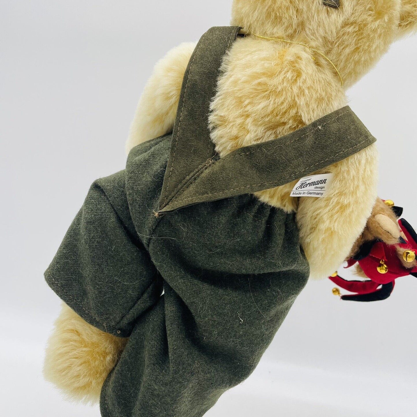 Hermann Coburg Festival Bär 2005 mit Handpuppe Harlekin limitiert 100 Nr. 7