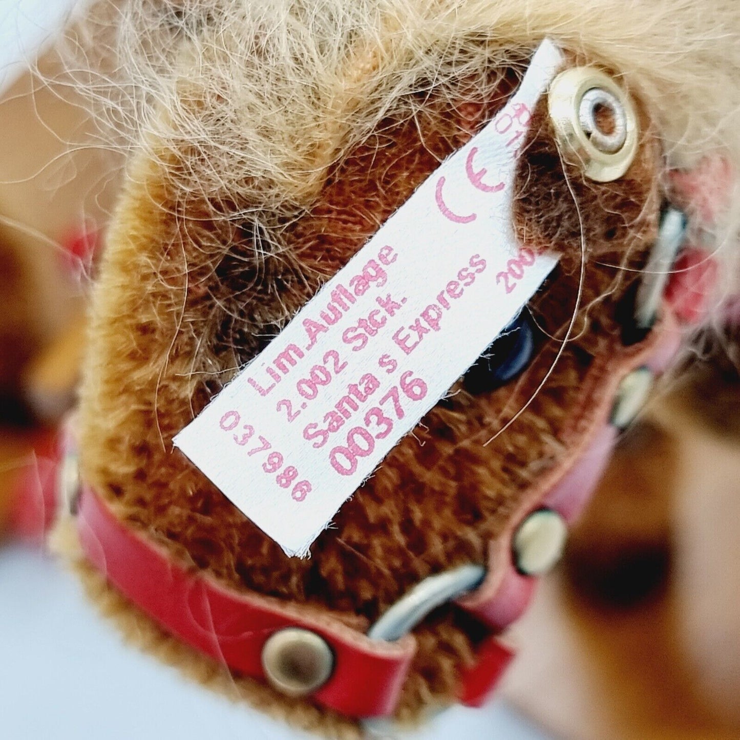 Steiff 037986 Santa's Express limitiert 2002 aus 2002 Mohair