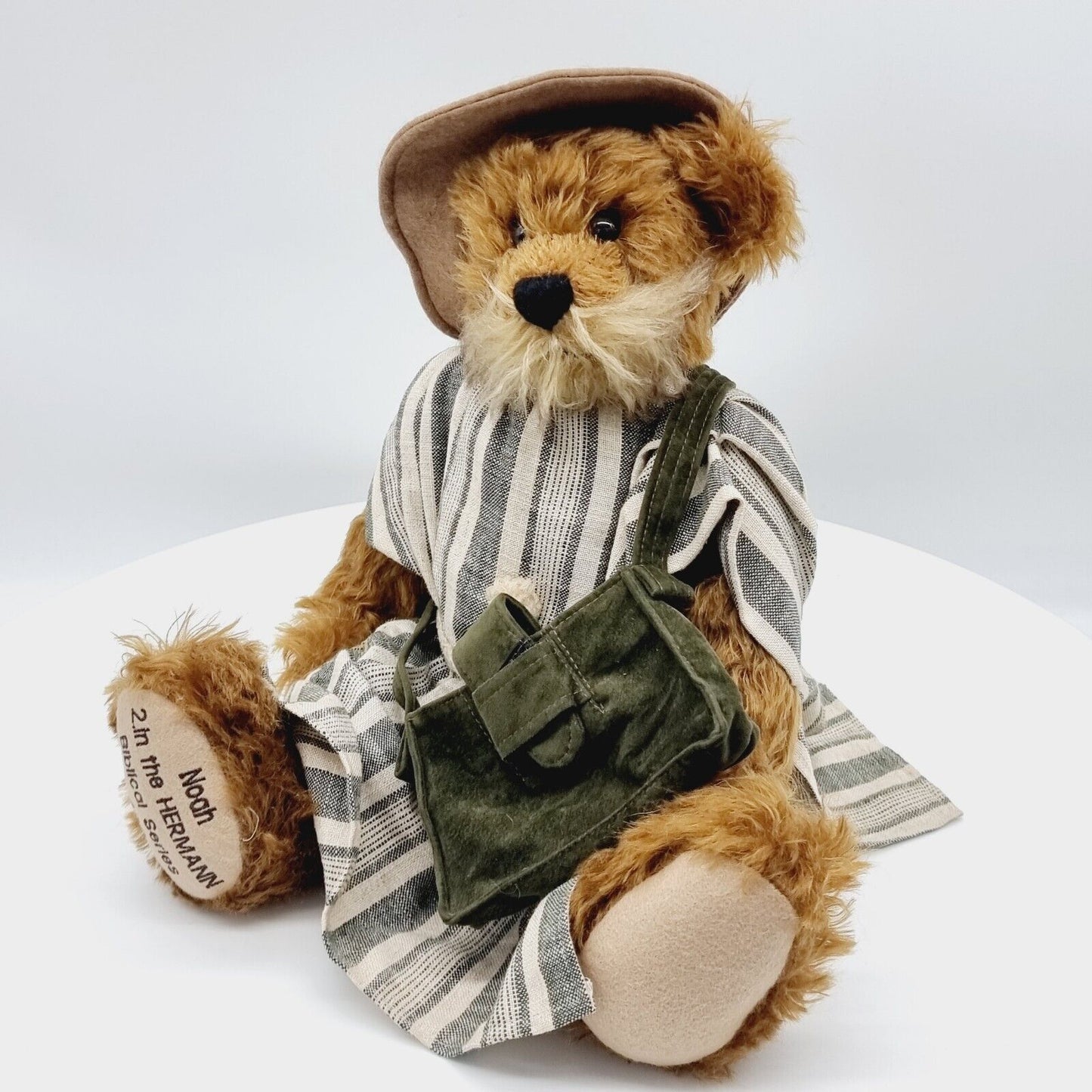 Hermann Coburg Teddybär Noah 40 cm aus der Bibel-Serie limitierte Auflage Nr 480