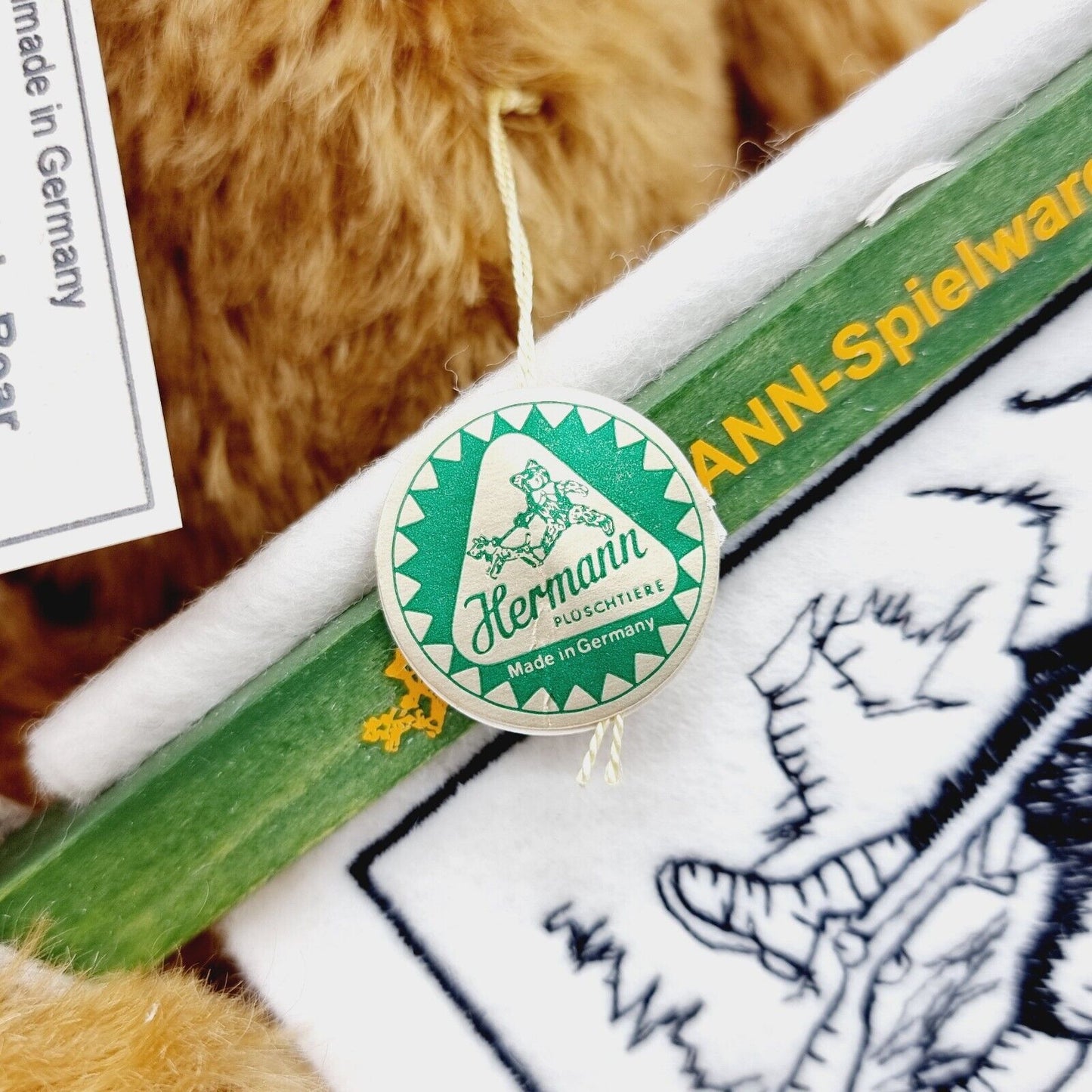 Hermann Teddybär Roosevelt Jubiläumsbär 120 Jahre 34 cm 2022 limitiert 50 Stück