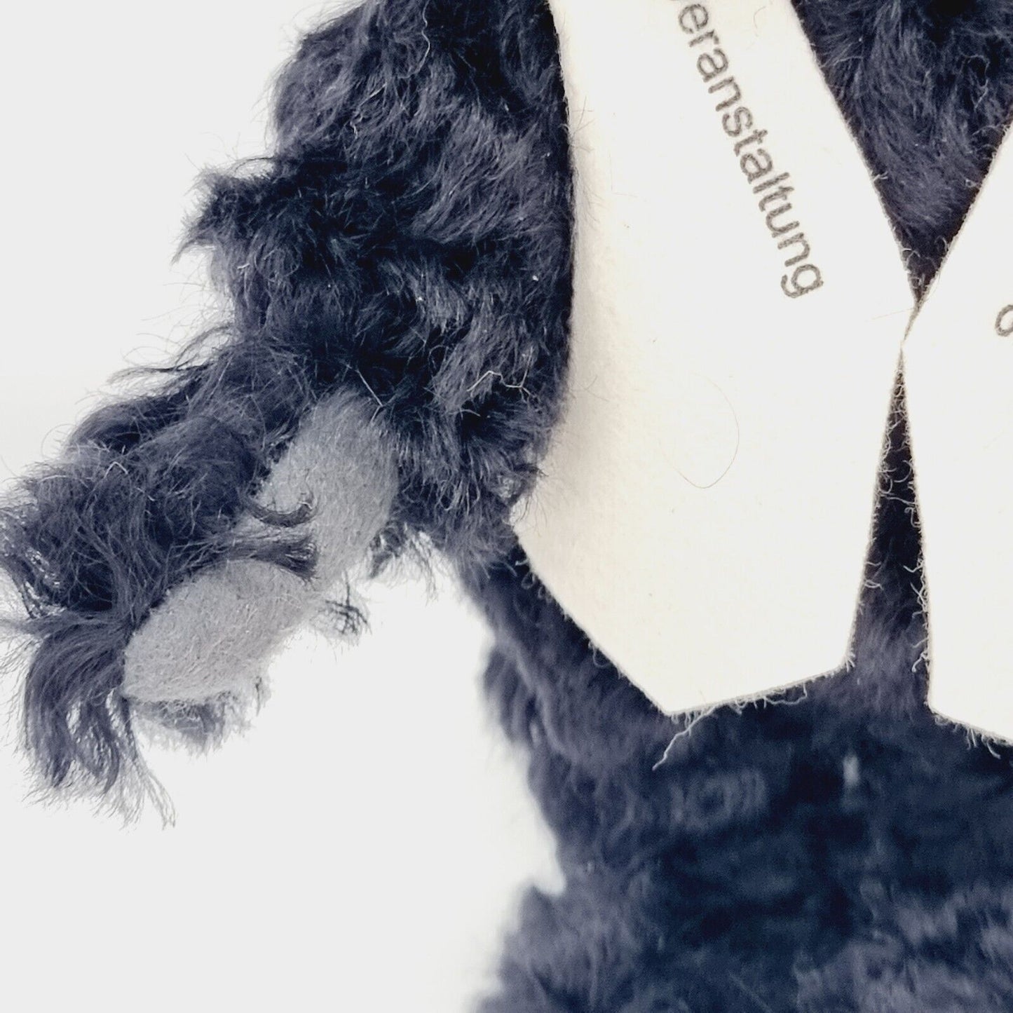 Steiff 420382 Teddybär Club Event 2003 schwarz mit weißer Weste 21 cm