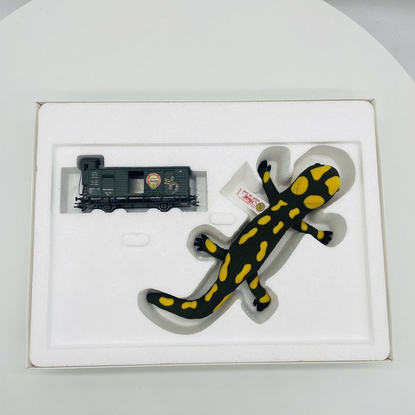 Steiff Salamander 488061 für Märklin limitiert aus 1995