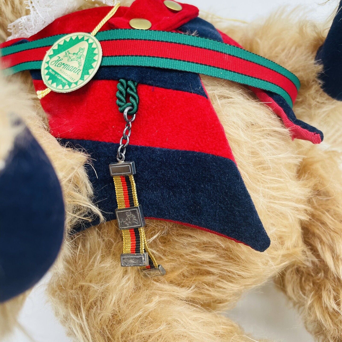 Hermann Coburg Teddybär Old Heidelberg limitiert 2000 aus 1996 Mohair