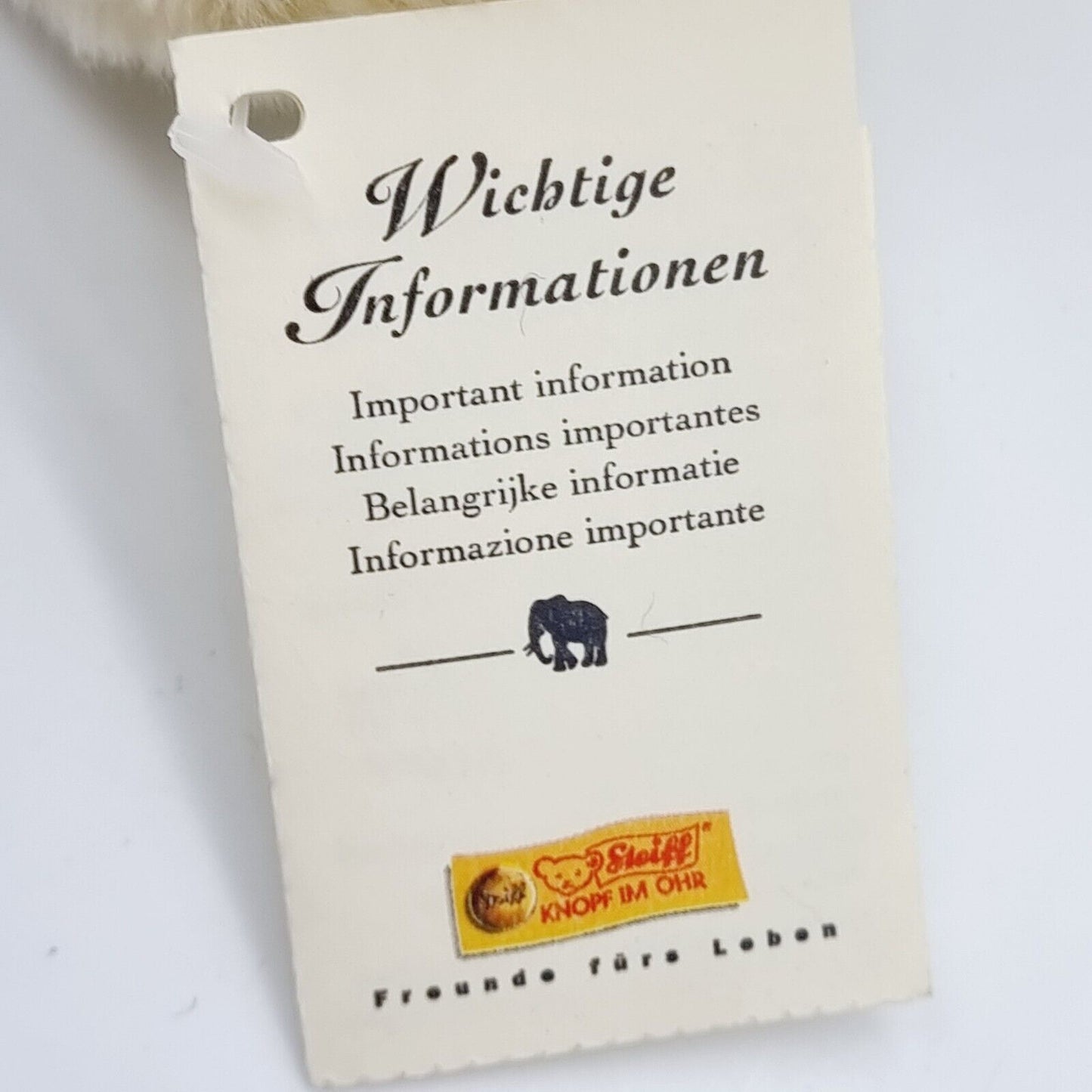 Steiff 073120 Entenküken 14 cm creme mit Stimme