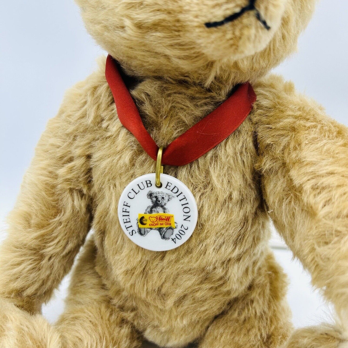 Steiff 420405 Teddybär Franz Club Edition 2004 limitiert 2004 32 cm Mohair