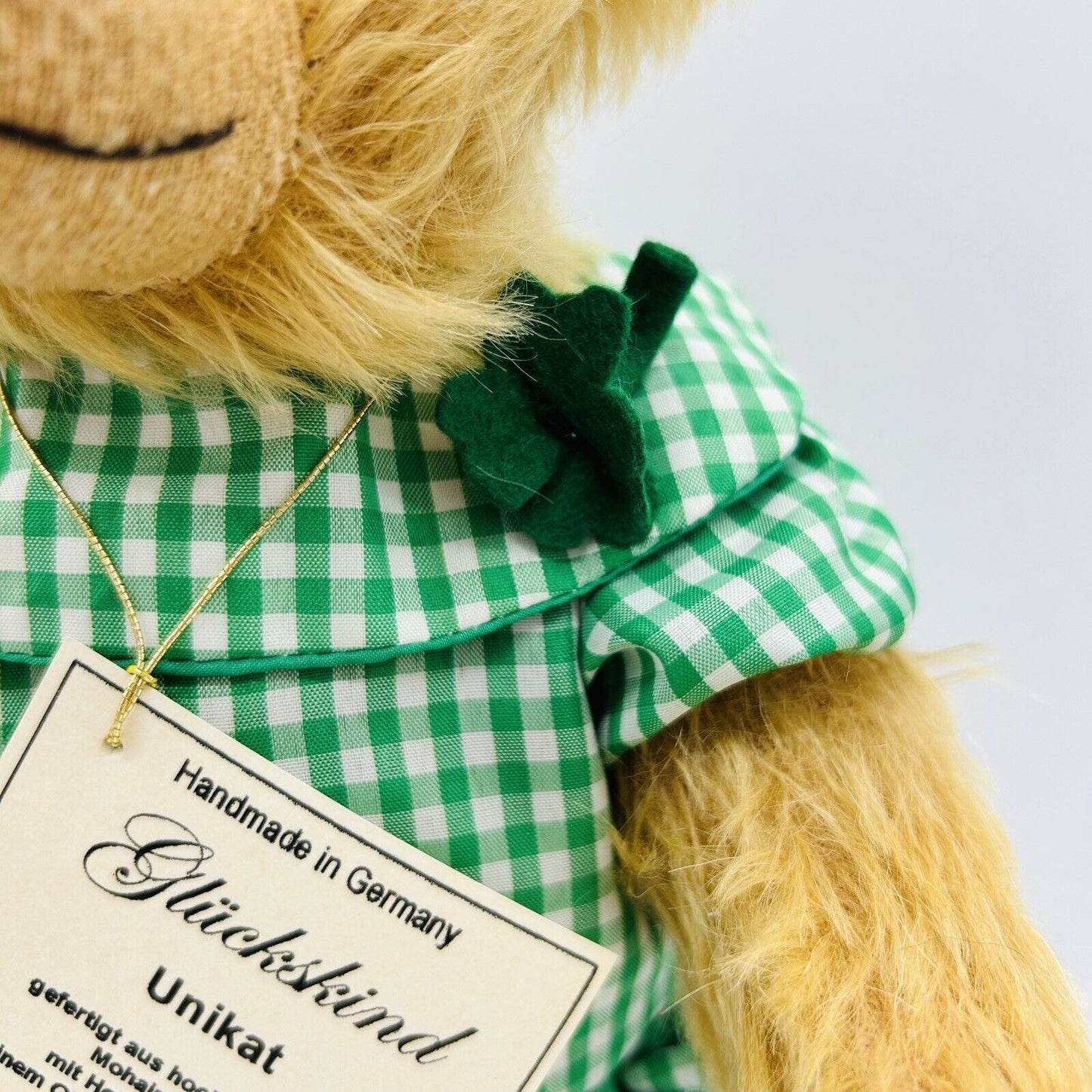 Hermann Coburg Teddybär Glückskind Unikat 32 cm Mohair