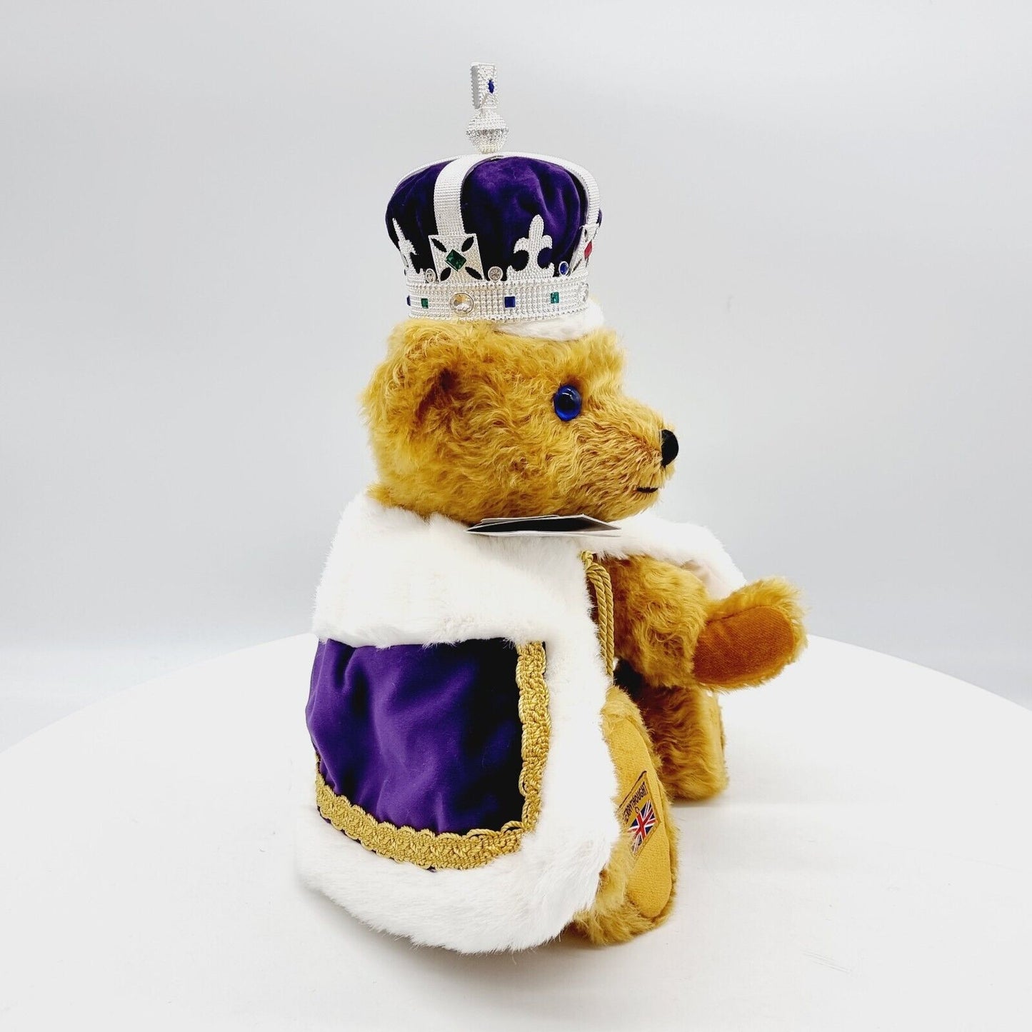Merrythought Teddybär King Charles III Coronation Bear limitiert 2023 36 cm