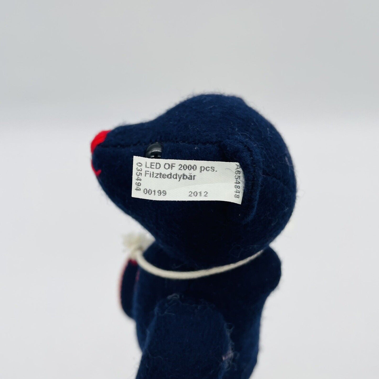 Steiff Filzteddybär Selection 035494 limitiert 2000 17cm Swarovski Wollfilz