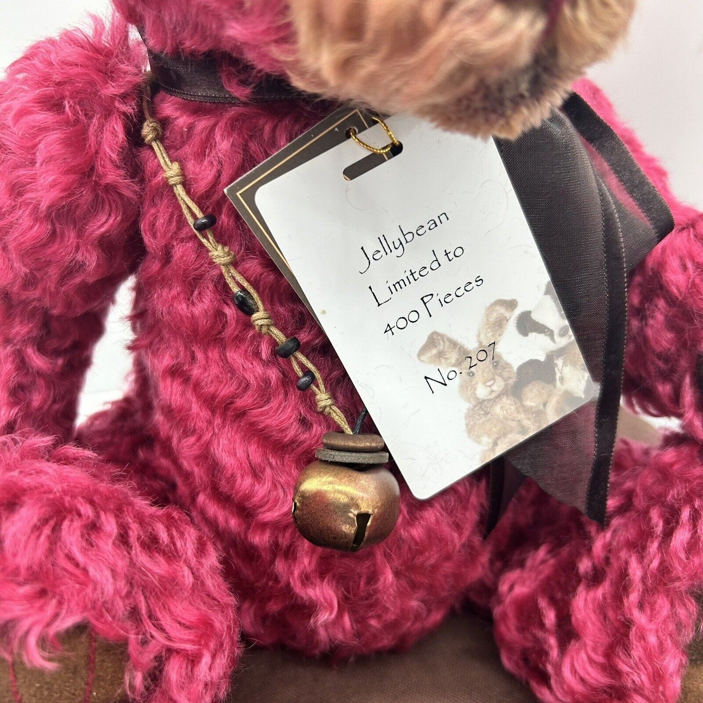 Charlie Bears SJ5271 Teddybär Jellybean Isabelle Collection limitiert 400