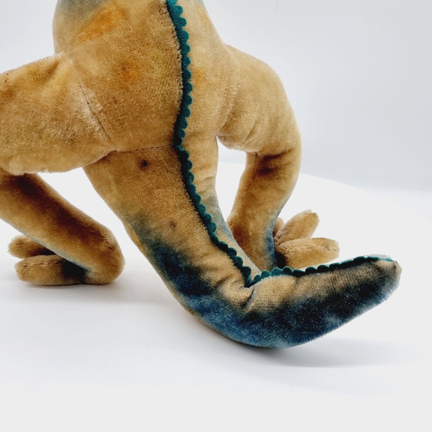 Steiff Tysus T-Rex 4345 45 cm 1958 - 1959 Mohair Sammler Firma Loucap USA