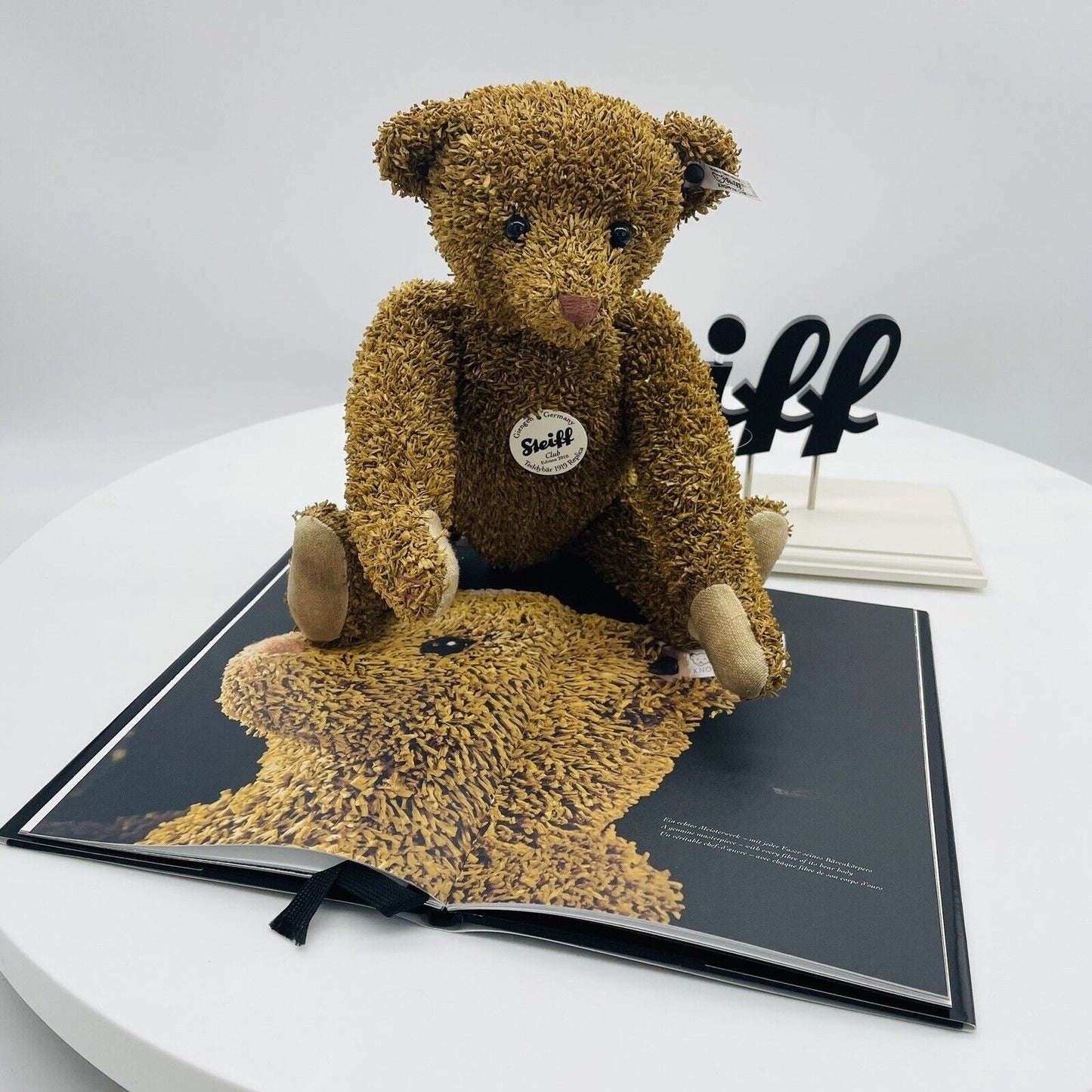 Steiff Papierteddybär 1919 Replica 421099 limitiert 3000 aus 2010 32cm