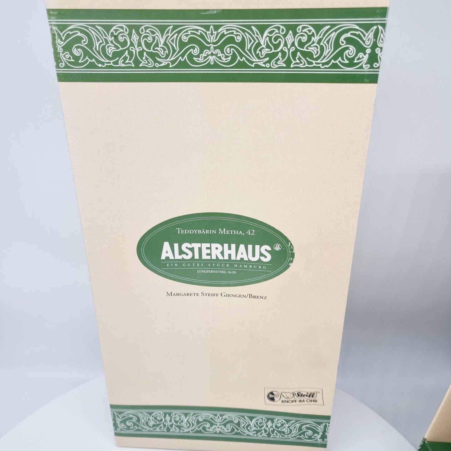 Steiff 655210 Teddybärin Metha 42 cm limitiert 1500 Jahr 1996 für Alsterhaus