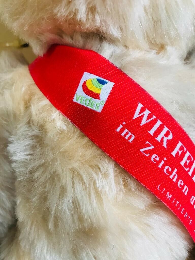 Steiff Tier 650901 Exklusiv Vedes Teddy Bär Blond 42 cm OVP limitierte Auflage
