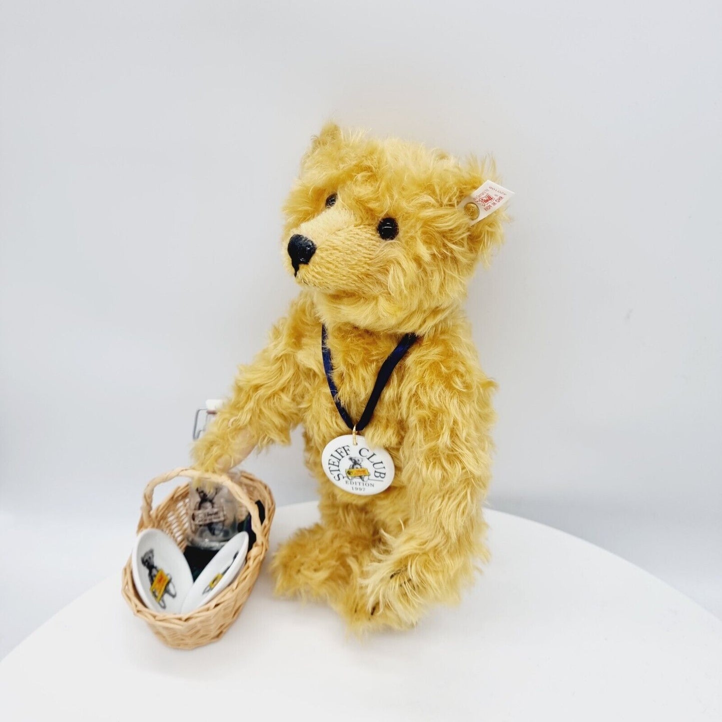 Steiff 420108 Picknick Bär Club Edition 1997/98 34cm limitiert OVP