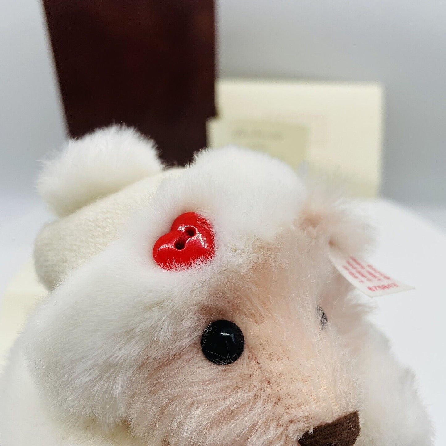 Steiff Teddybär Little Santa 2003 675843 limitiert 2000 aus 2003 20cm Mohair