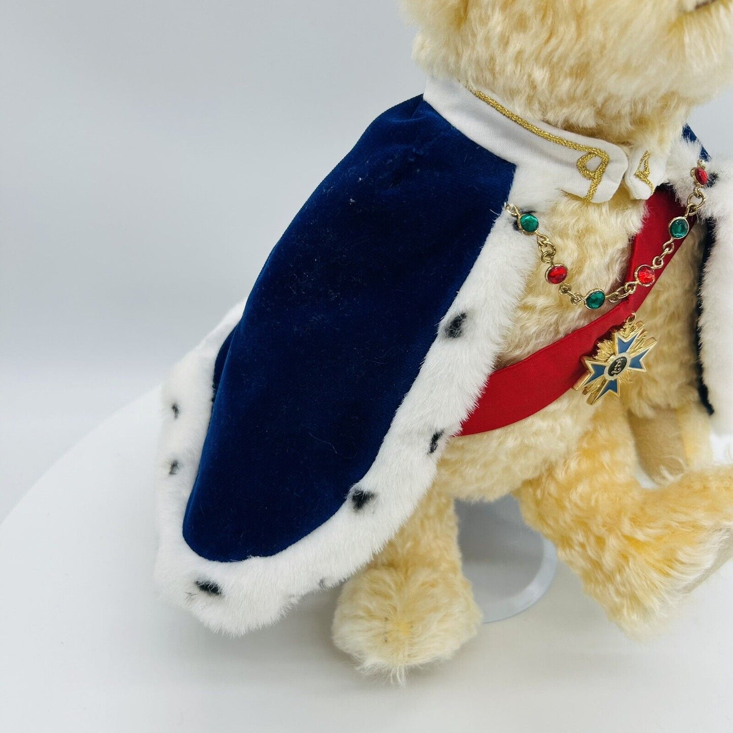 Steiff 657023 Teddybär König Ludwig limitiert 1000 aus 2009 30 cm Mohair