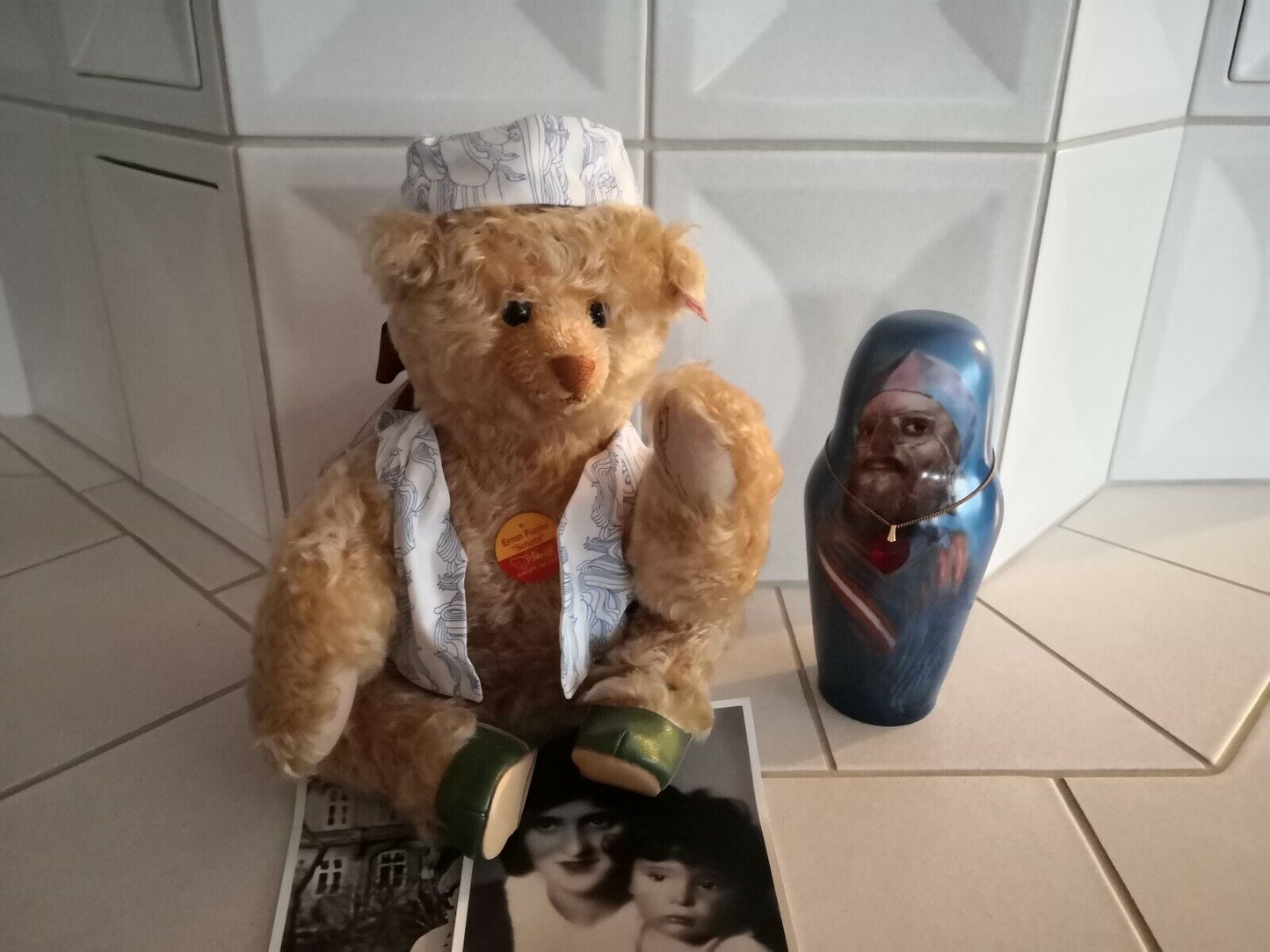 Steiff Tier 994609 Ernst Fuchs Teddy Bär Schatzi 30 cm 2002 limitiert Zertifikat