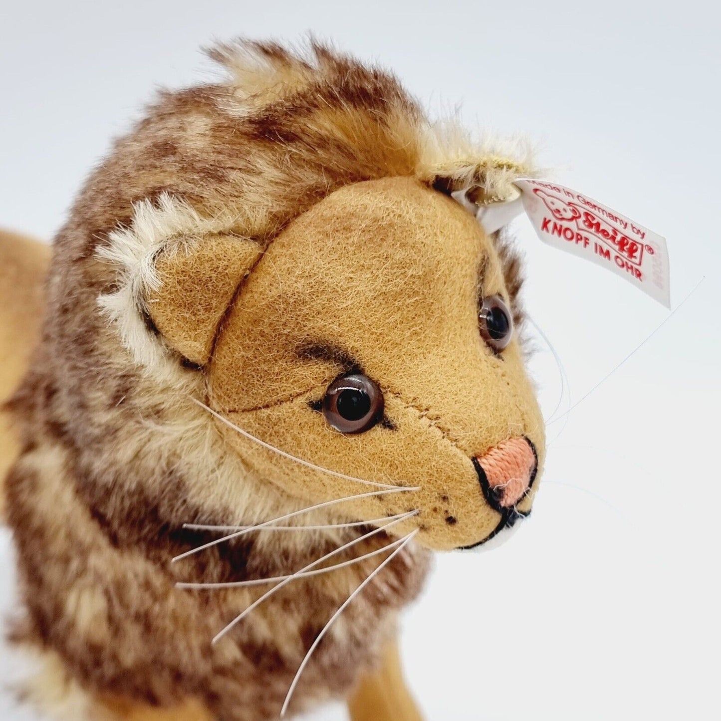 Steiff Löwe Leo 035098 limitiert 1500 aus 2013 21cm Mohair