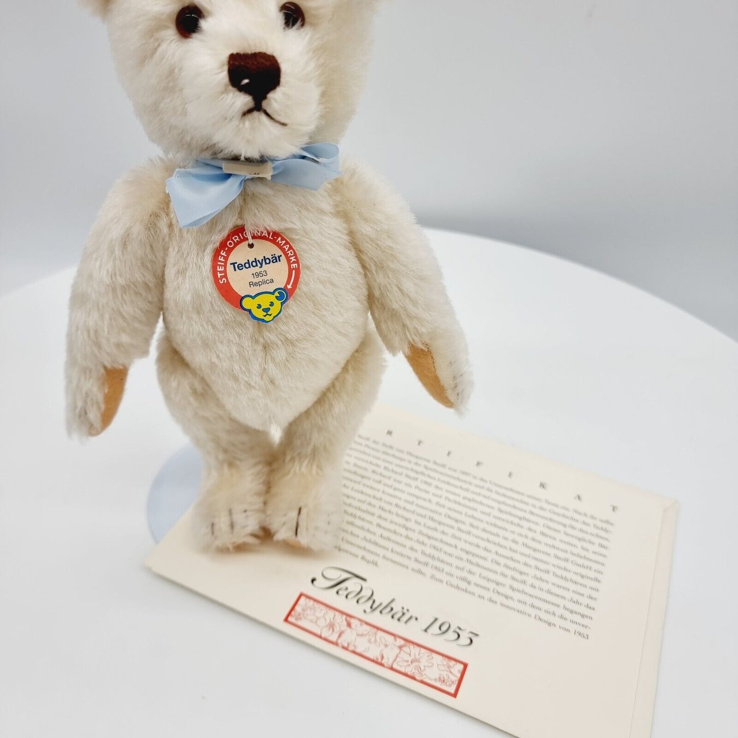 Steiff 408489 Teddybär 1953 Replica limitiert 5000 aus 2003 25cm Mohair