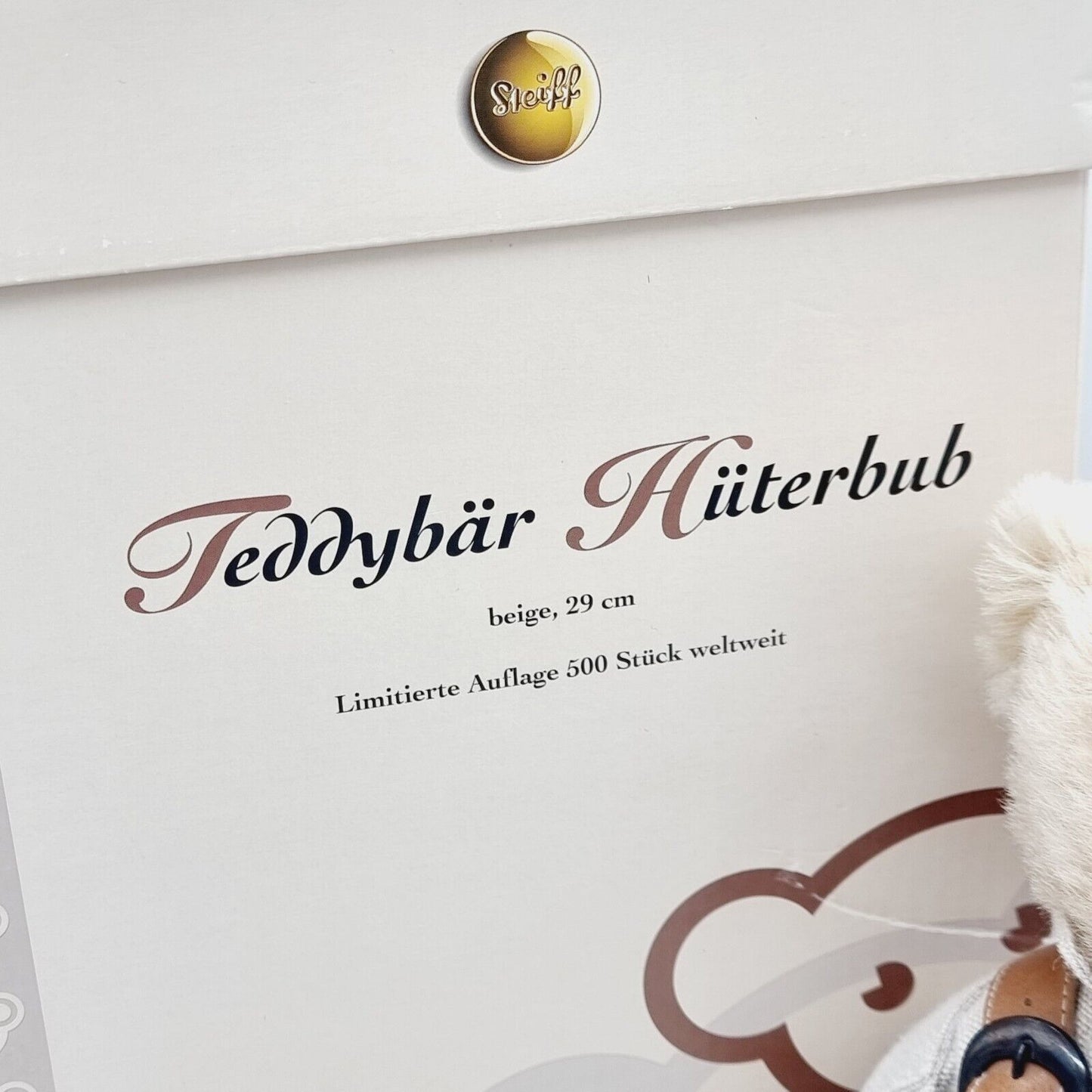 Steiff 038105 Teddybär Hüterbub aus der Hochzeitsgesellschaft limitiert 500