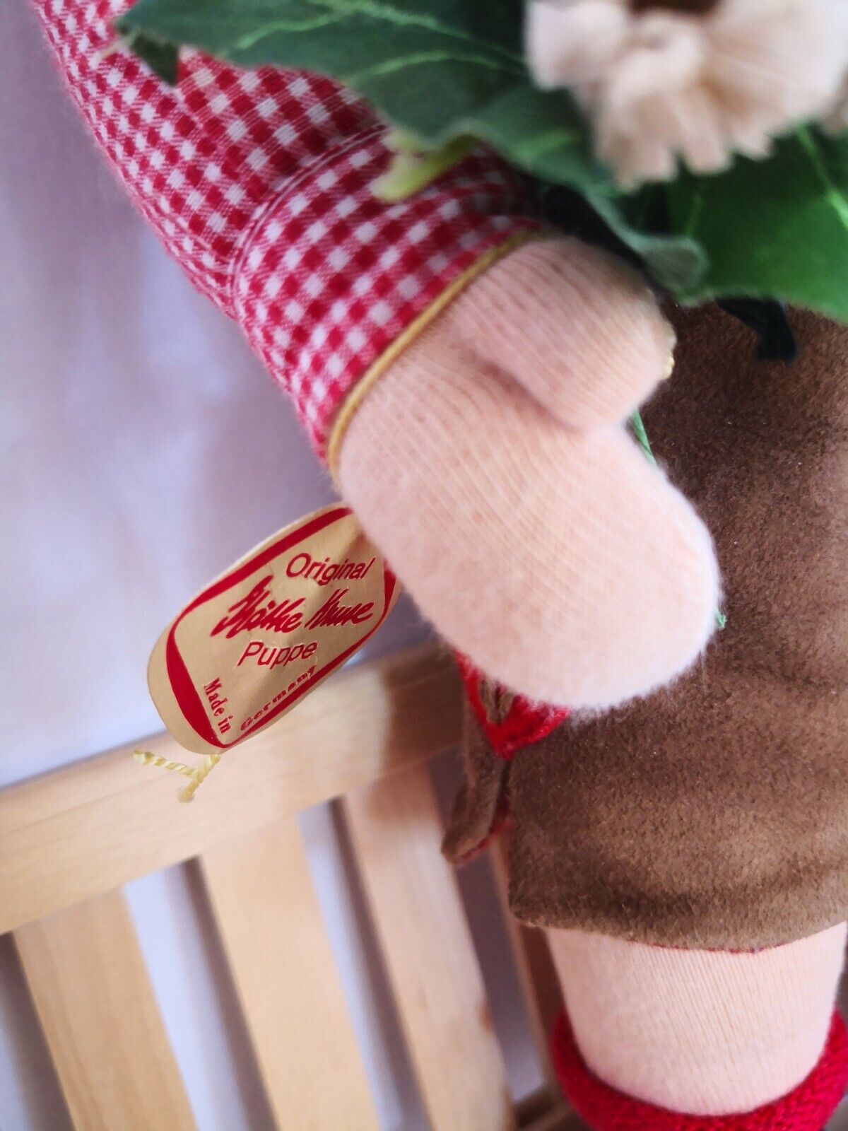 Käthe Kruse Puppenpaar "Erste Liebe" Sonderedition 100 Jahre Holzbank Karton