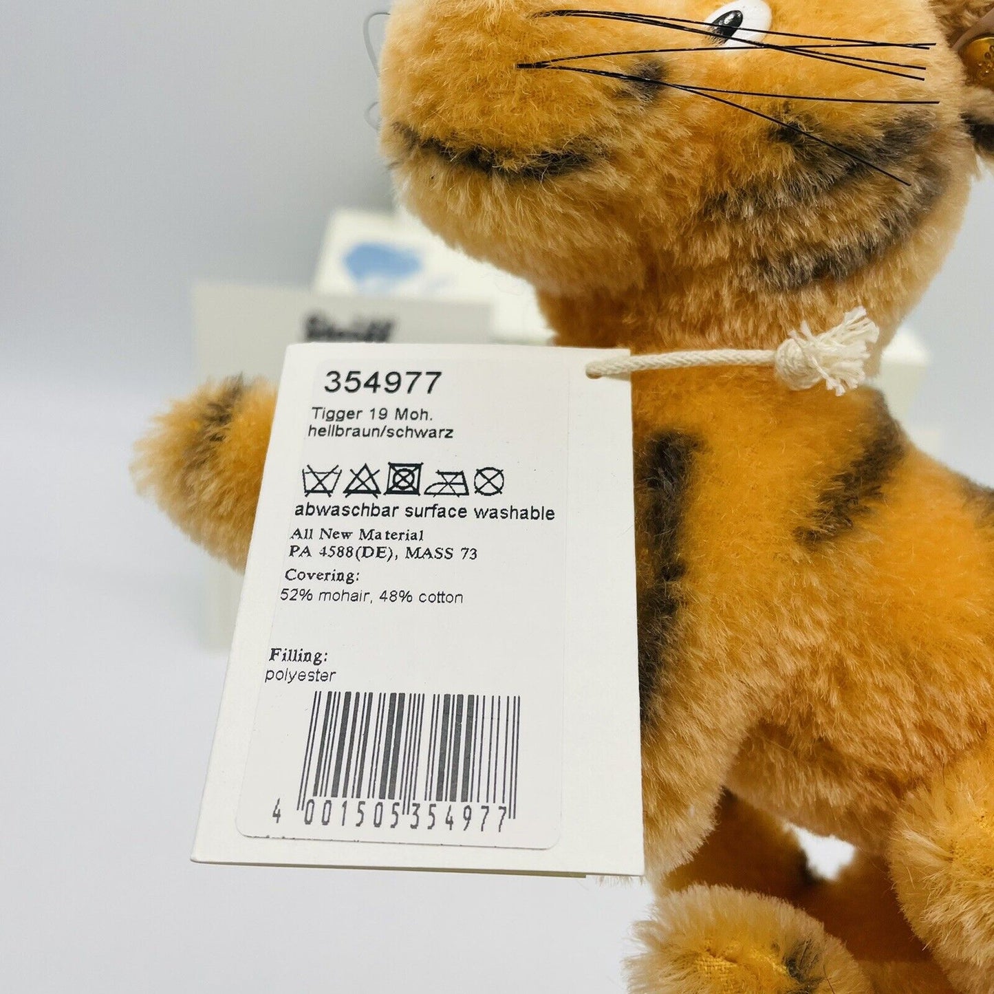 Steiff Tigger 354977 19cm limitiert 2000 Winnie Pooh Christopher Robin aus 2015