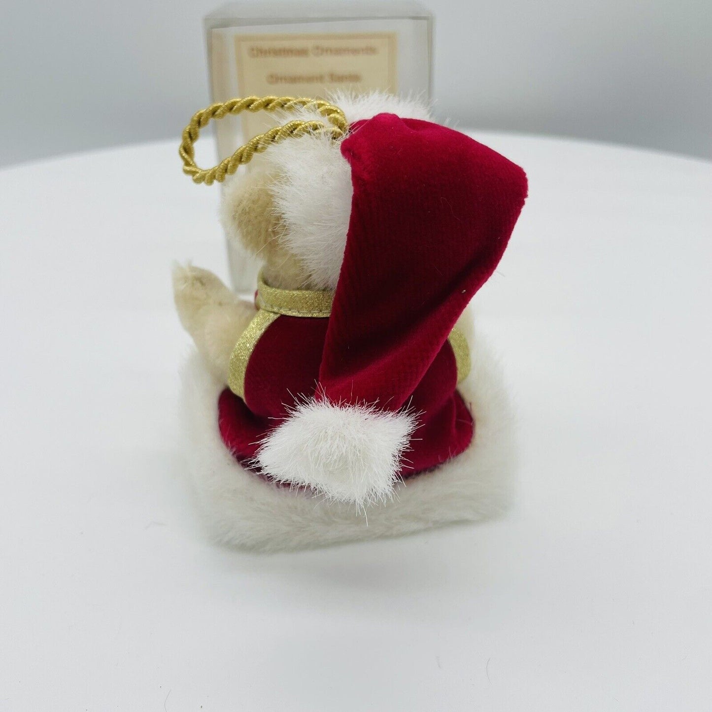 Hermann Coburg Teddybär Ornament Santa limitiert 500 11cm Mohair