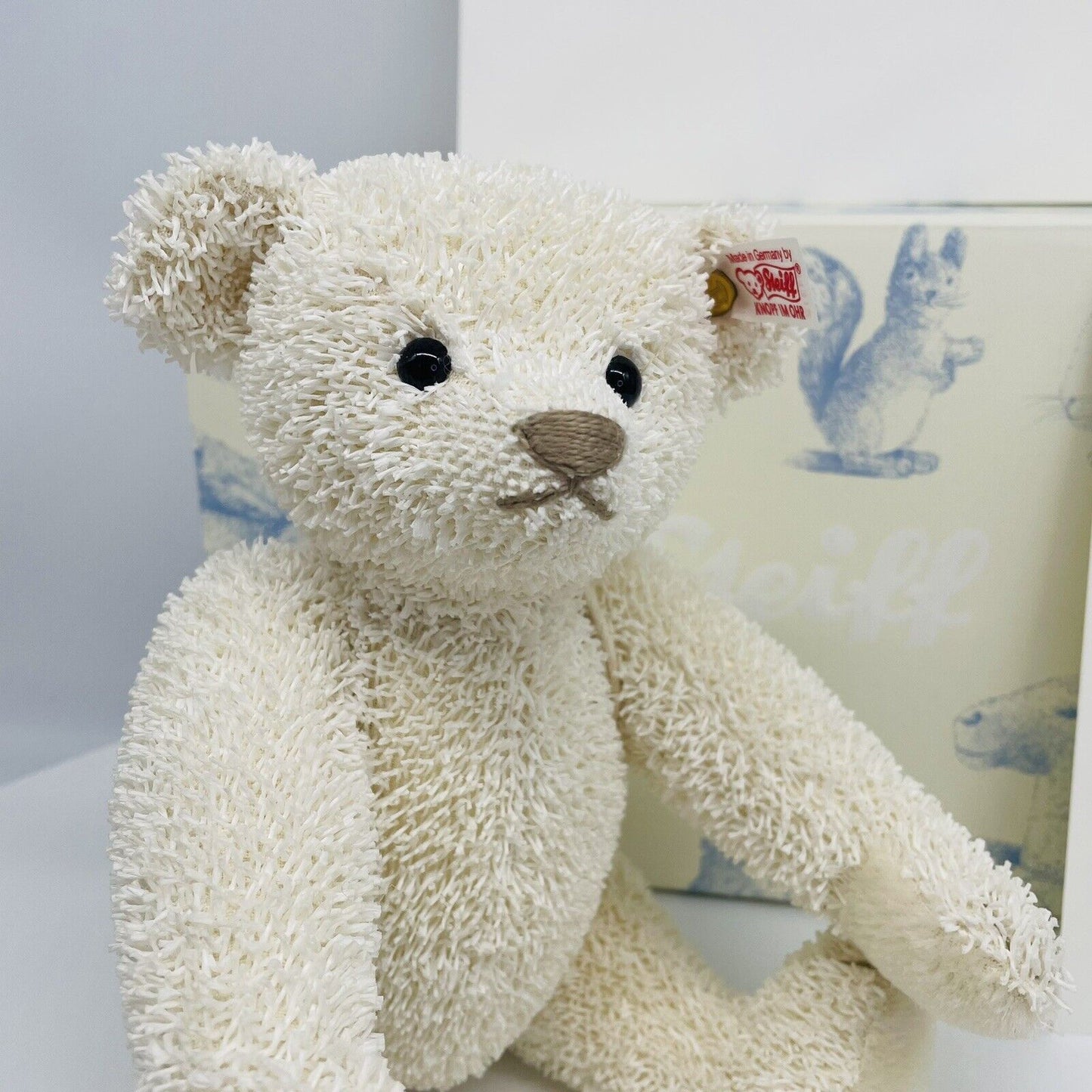 Steiff Papierteddybär 034312 limitiert 1500 aus 2014 28cm Papierplüsch