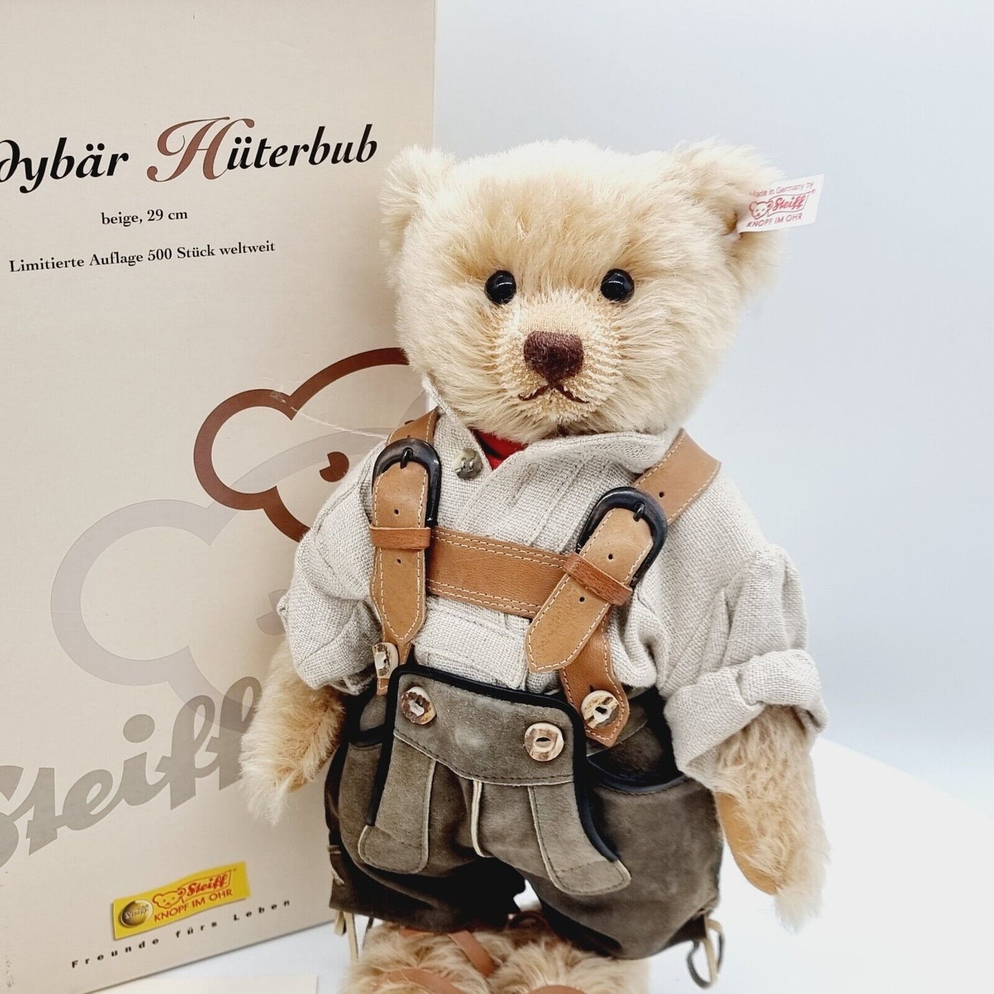 Steiff 038105 Teddybär Hüterbub aus der Hochzeitsgesellschaft limitiert 500
