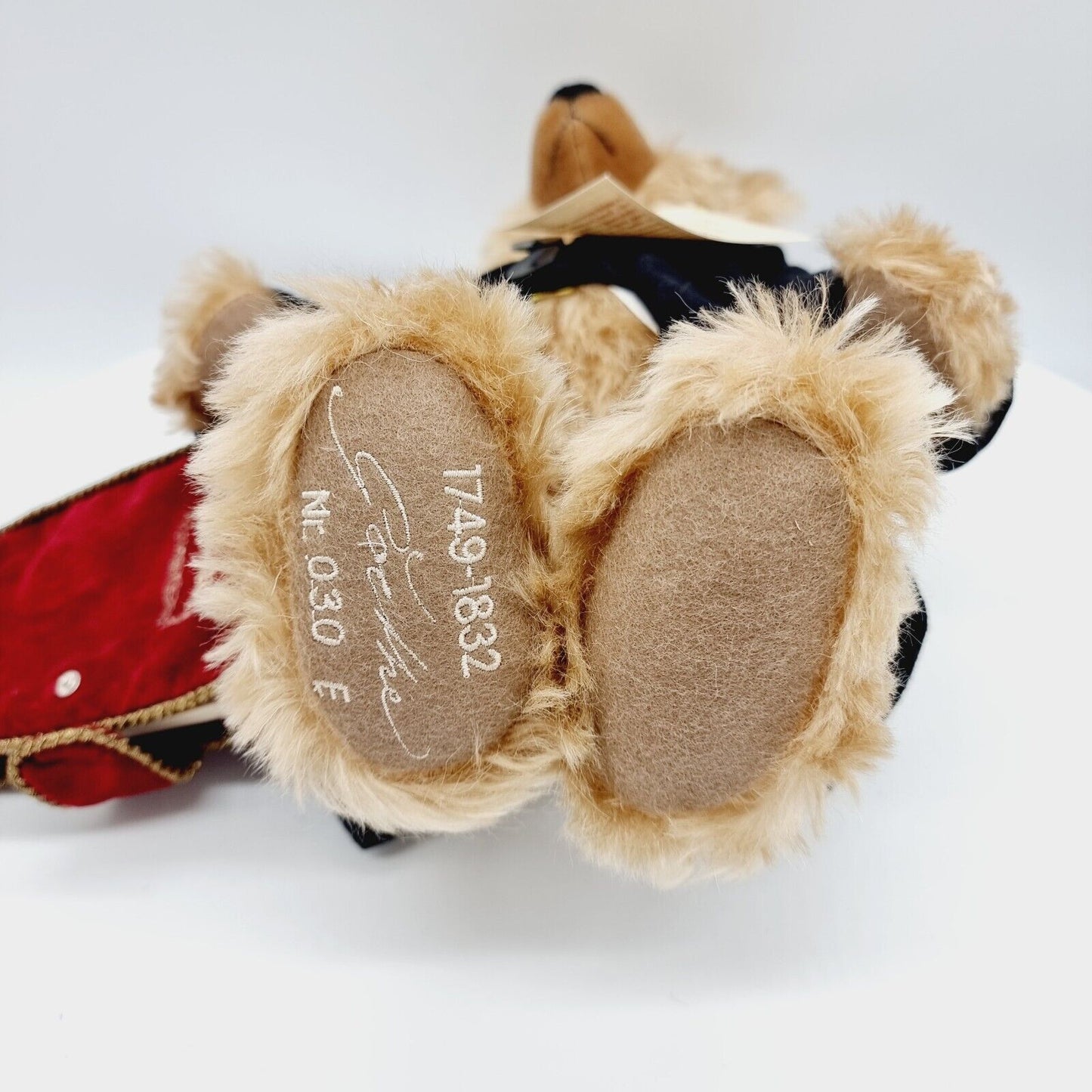 Hermann Coburg 19256-3 Teddybär Johann Wolfgang von Goethe limitiert 40 cm