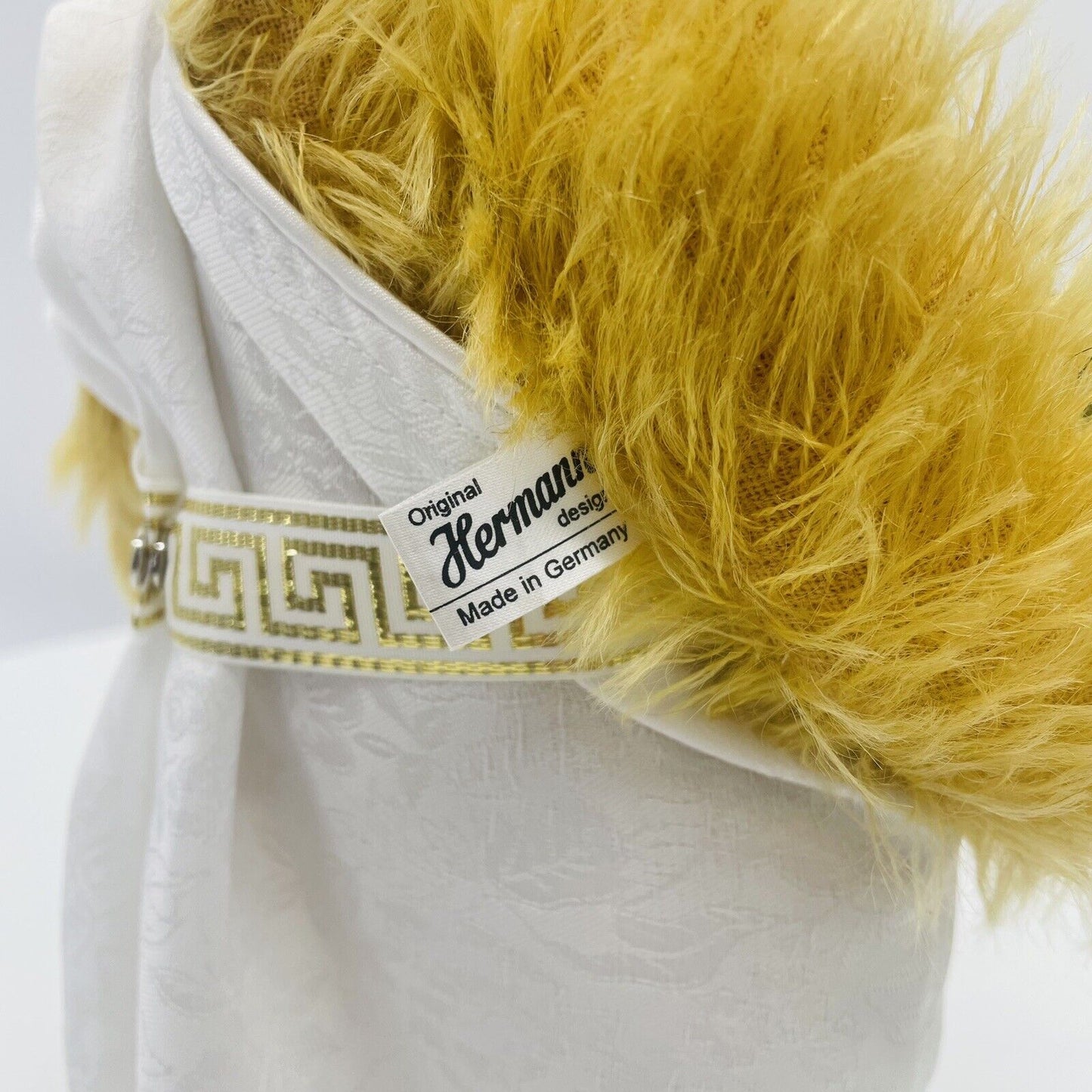 Hermann Coburg Teddybär Weingott Bacchus limitiert 25 34cm Mohair