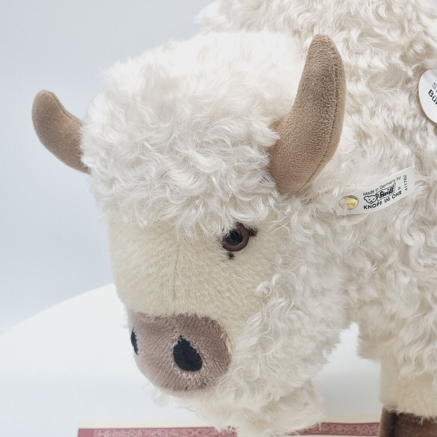 Steiff Filzpuppe Indianer mit Büffel 45 cm aus 1998 limitiert auf 750 411762