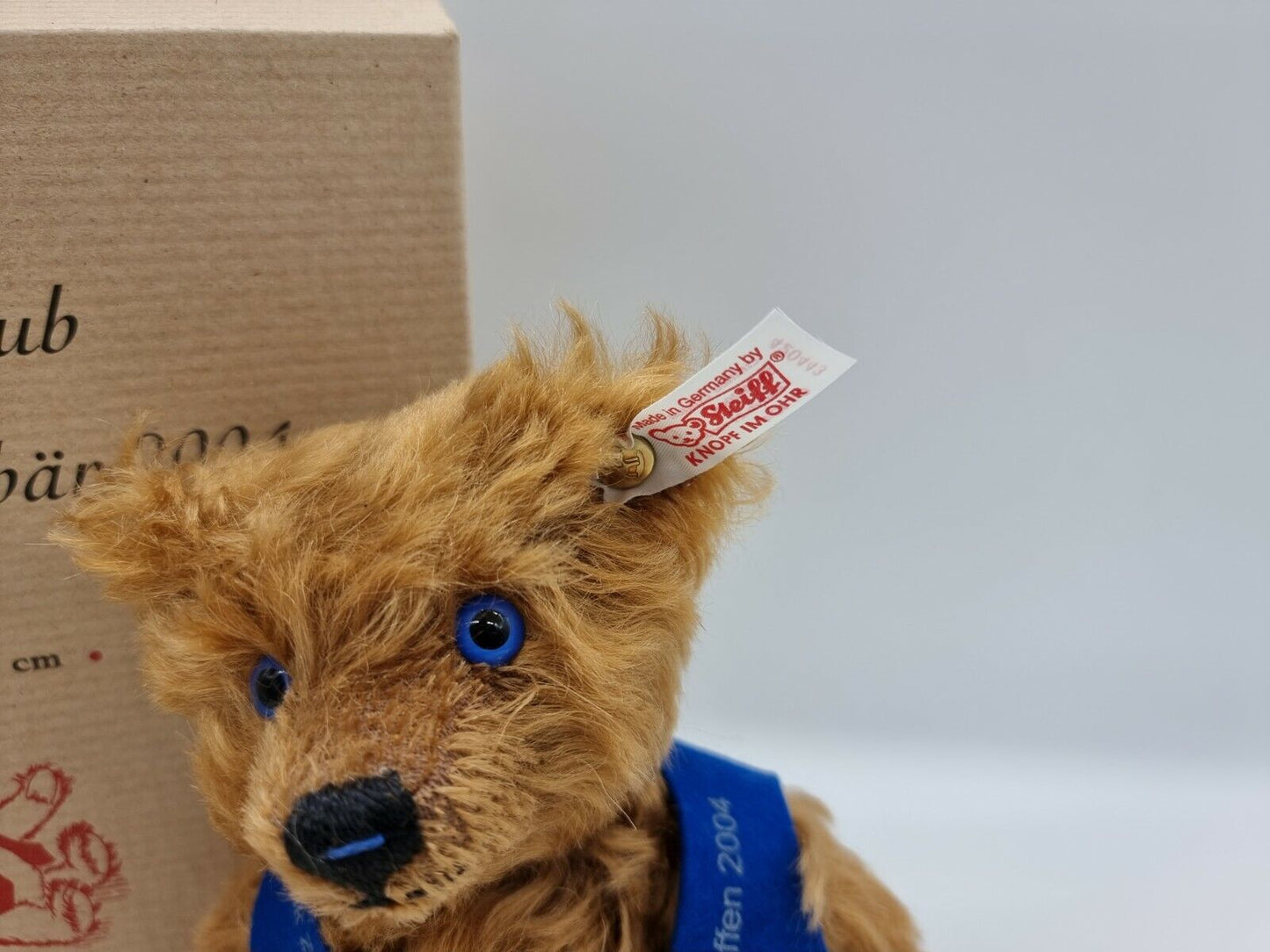 Steiff Club Event Teddybär 2004 rotbraun 21 cm 420443 Zertifikat OVP limitiert