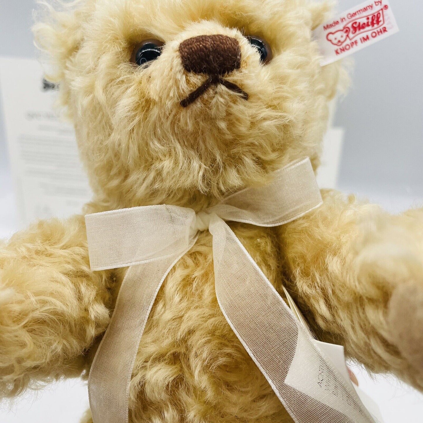 Steiff QVC Teddybär 2014 664243 limitiert 1500 aus 2014 27cm Mohair