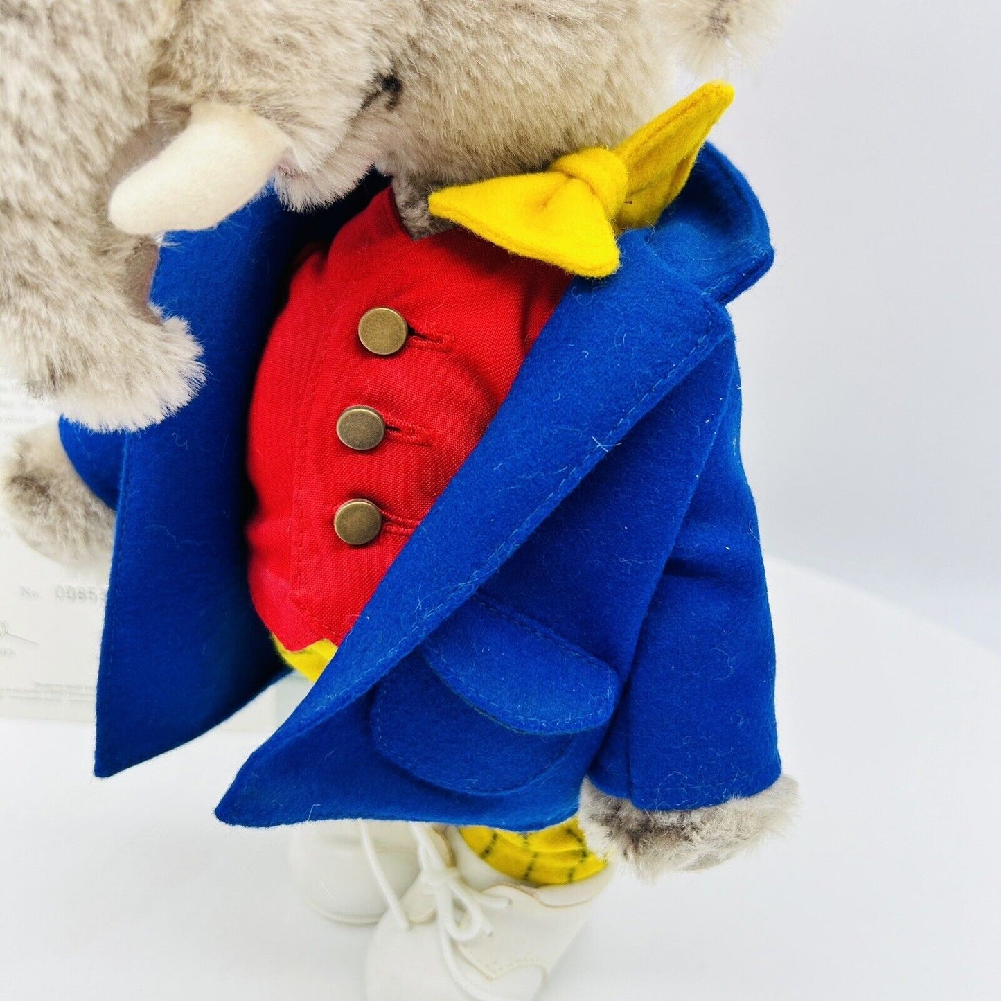 Steiff 653575 Edward Trunk aus Rupert limitiert 1500 aus 2008 28 cm Mohair