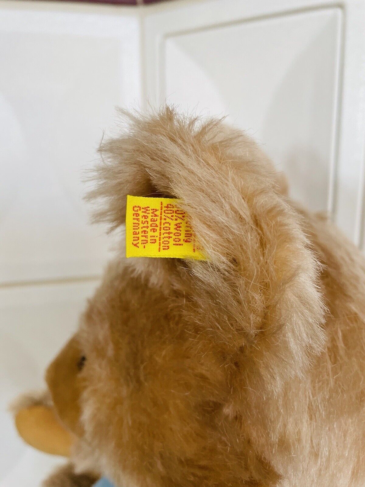 Steiff Teddybär Original inkl. Fahne mit Knopf im Ohr 0201/51 Sammler