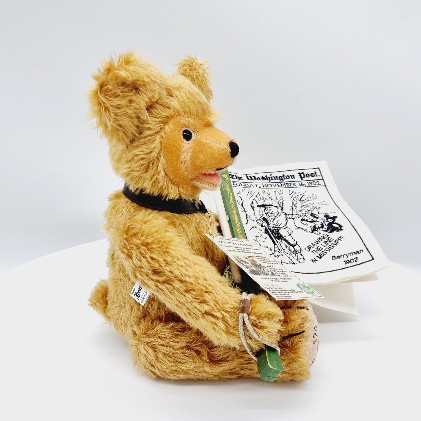 Hermann Teddybär Roosevelt Jubiläumsbär 120 Jahre 34 cm 2022 limitiert 50 Stück