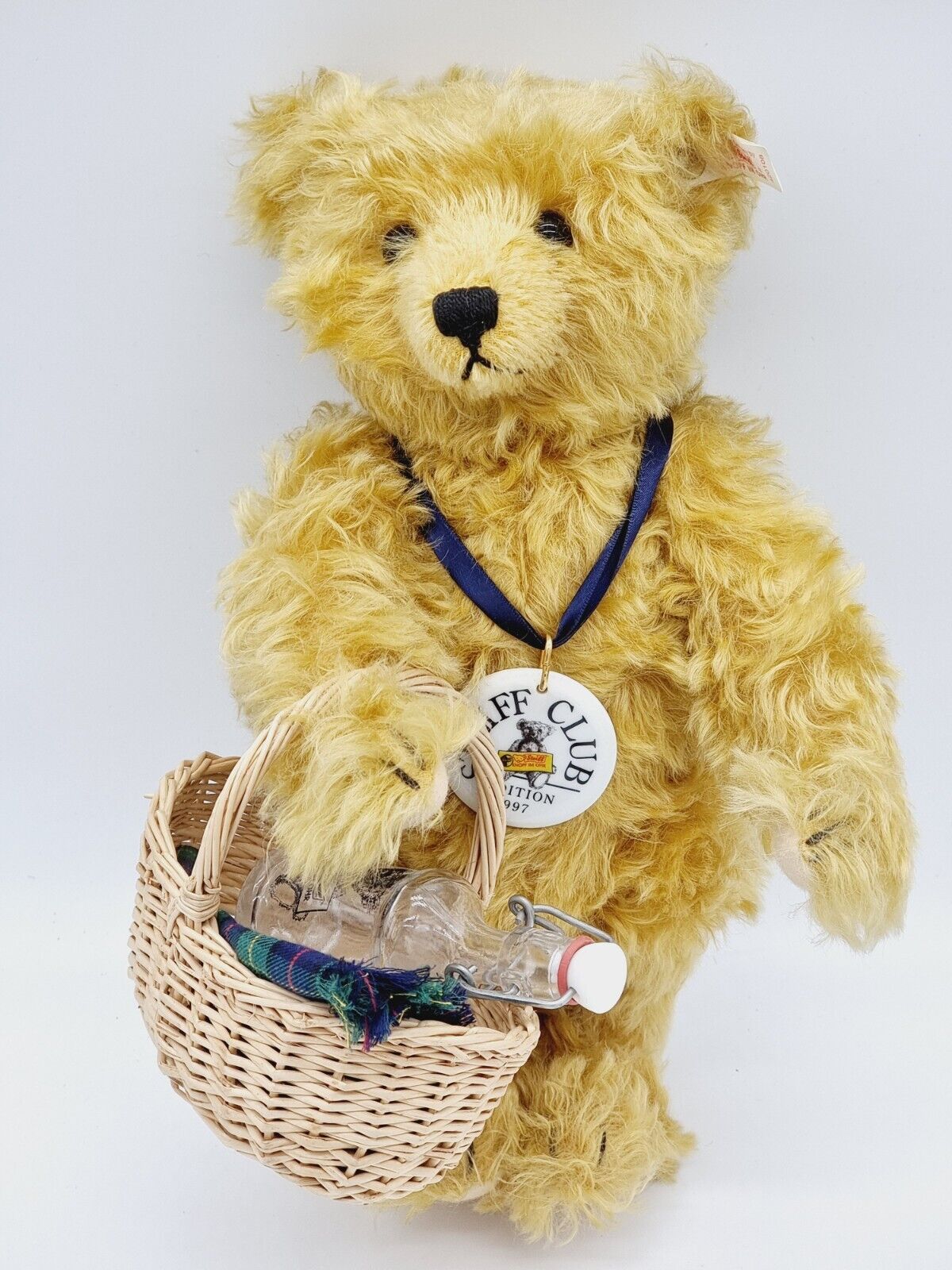 Steiff 420108 Picknick Bär 1997 Club Edition 1997/98 OVP 34 cm limitiert OVP