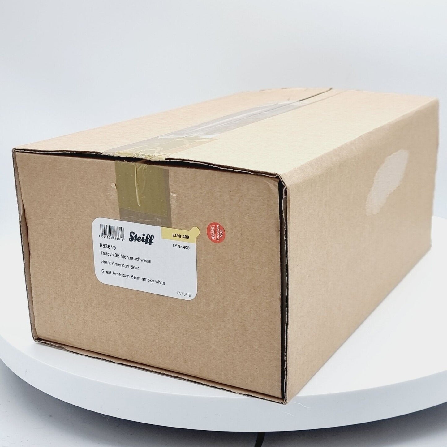 Steiff 683619 Teddybär Great American Bear Roosevelt limitiert 750 aus 2019 35cm