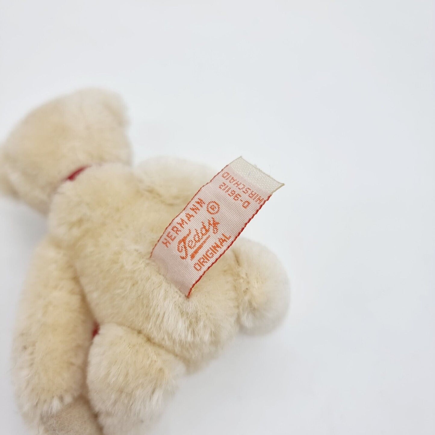 Hermann Teddy Original Jahresbär 2017 mit Schleife 13 cm Mohair