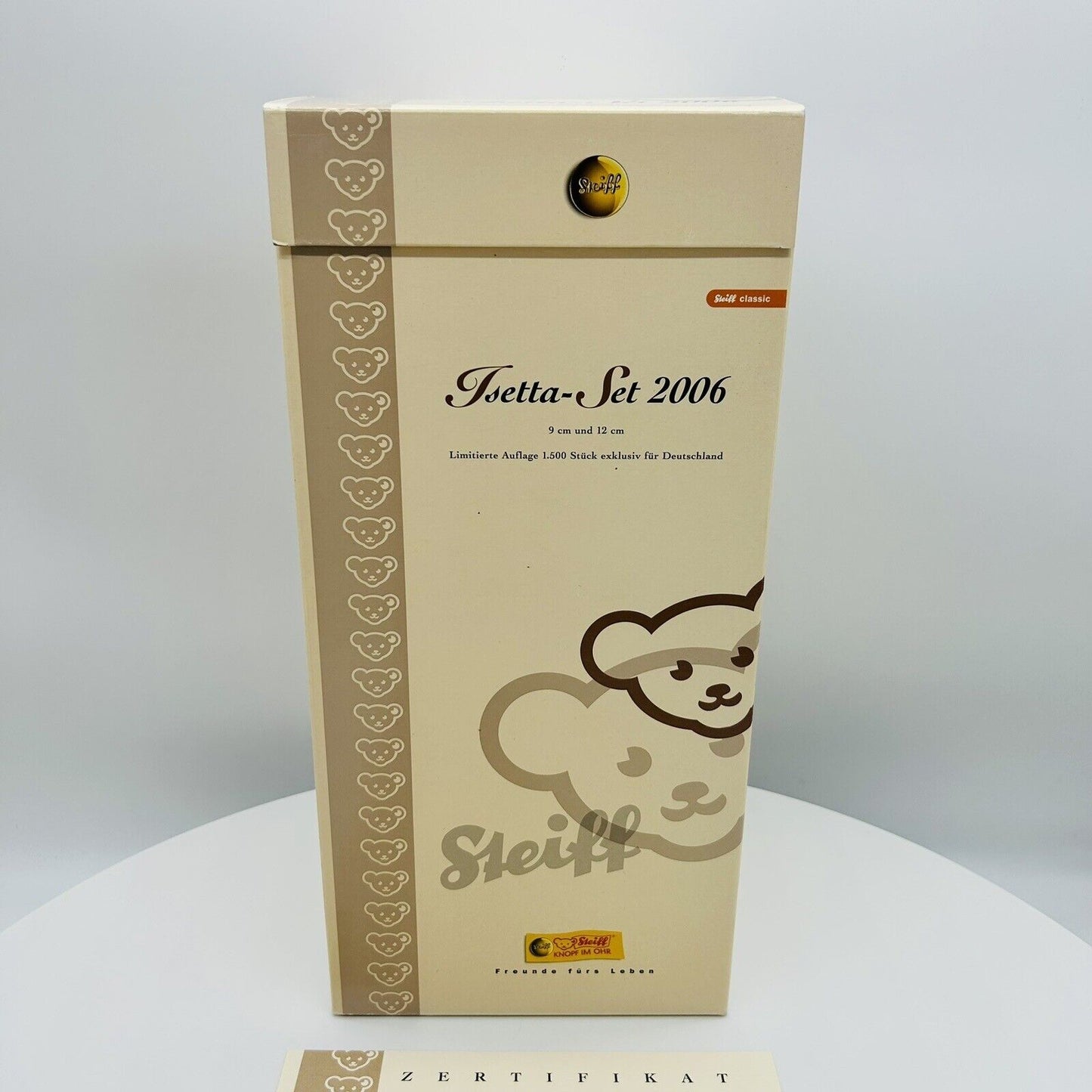 Steiff BMW Isetta Set 656156 limitiert 1500 aus 2006 Mohair